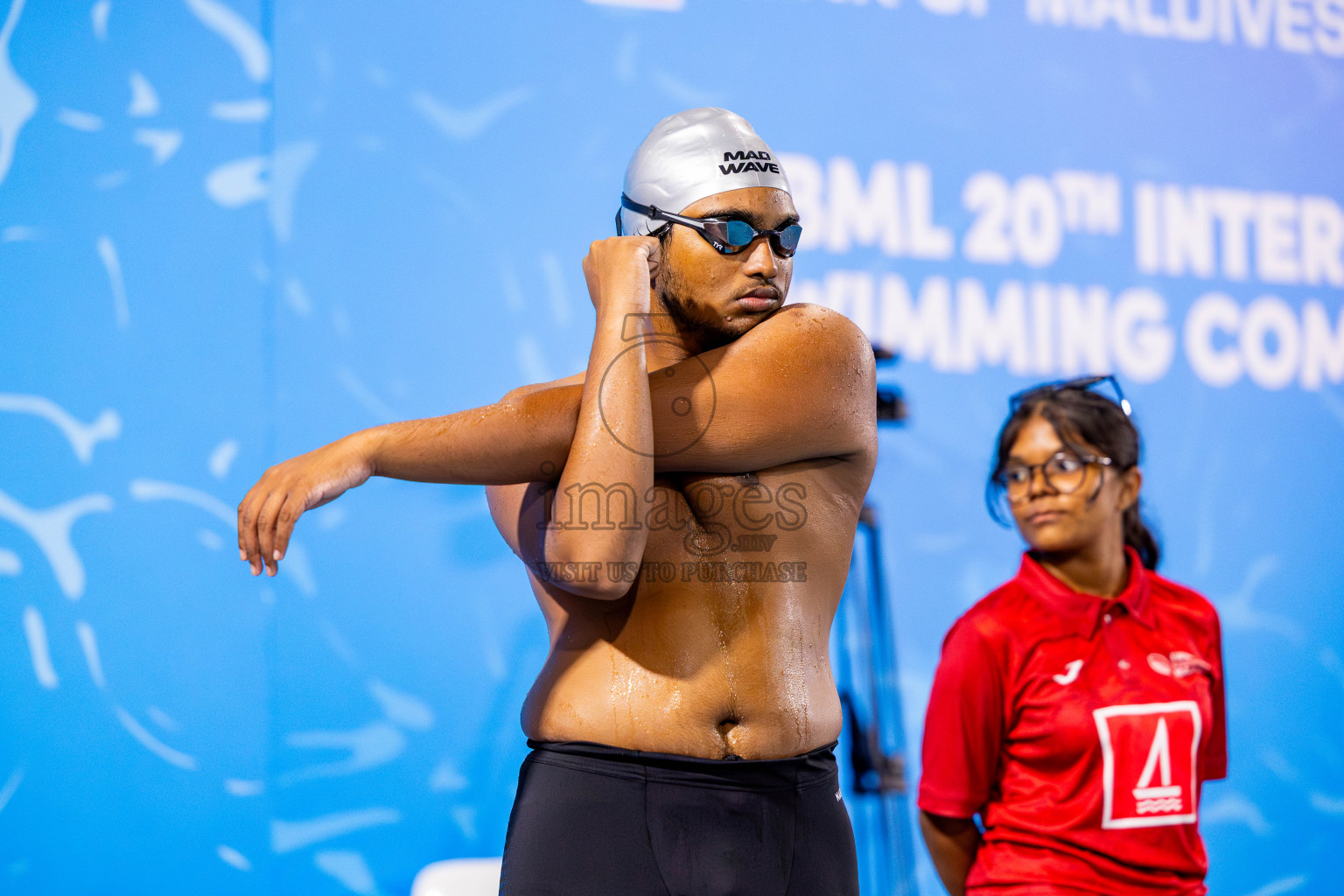 Day 2 of 20th Inter-school Swimming Competition 2024 held in Hulhumale', Maldives on Sunday, 13th October 2024. Photos: Nausham Waheed / images.mv