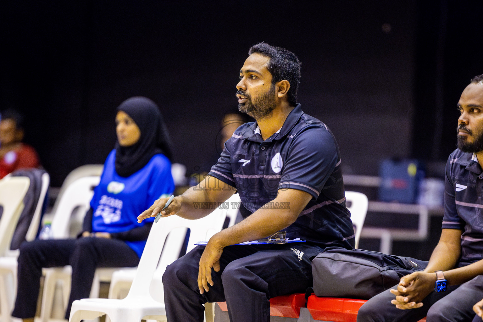 Finals of Interschool Volleyball Tournament 2024 was held in Social Center at Male', Maldives on Friday, 6th December 2024. Photos: Nausham Waheed / images.mv