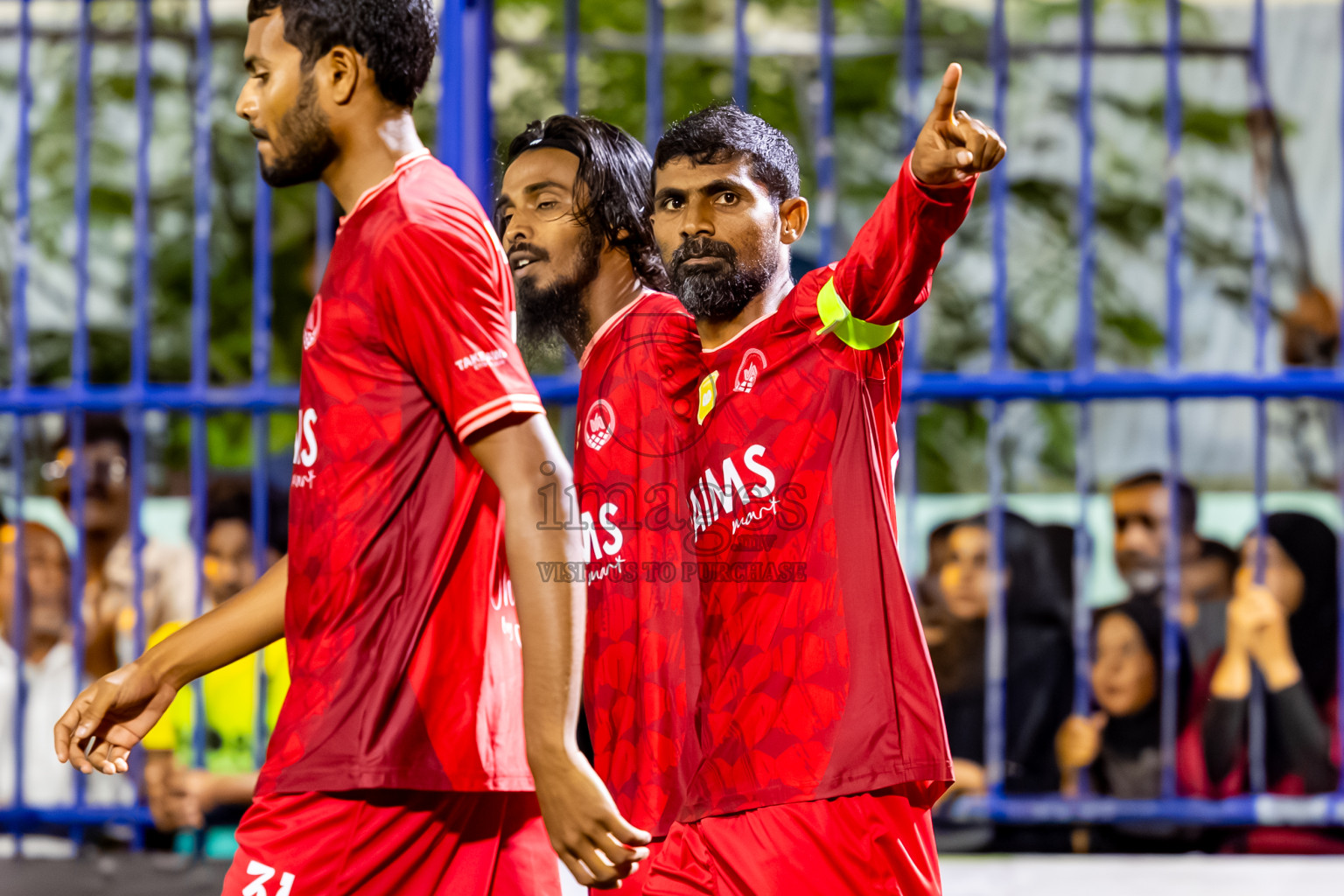 Eydhafushi vs Kihaadhoo in Day 2 of Better in Baa Futsal Fiesta 2025 Men's division held in B. Eydhafushi, Maldives on Thursday, 6th November 2025. Photos: Nausham Waheed / images.mv