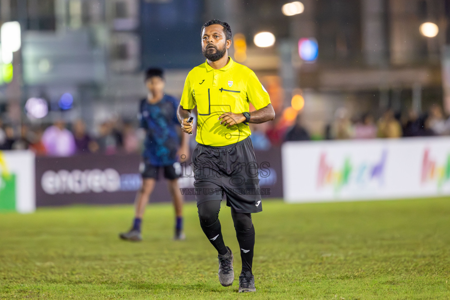 SUS vs Huriyya (U14) in Dhivehi Youth League 2024 - Day 2. Matches held at Henveiru Stadium on 22nd November 2024 , Friday. Photos: Shuu Abdul Sattar/ Images.mv