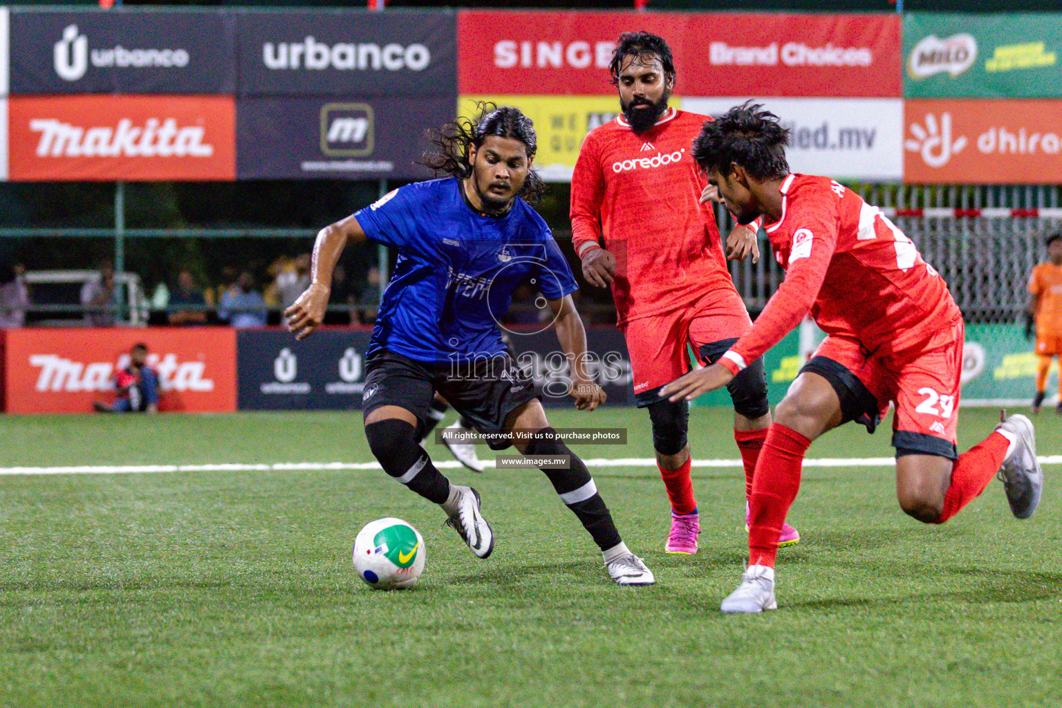 Club ROL vs Ooredoo in Club Maldives Cup 2023 held in Hulhumale, Maldives on 15 July 2023