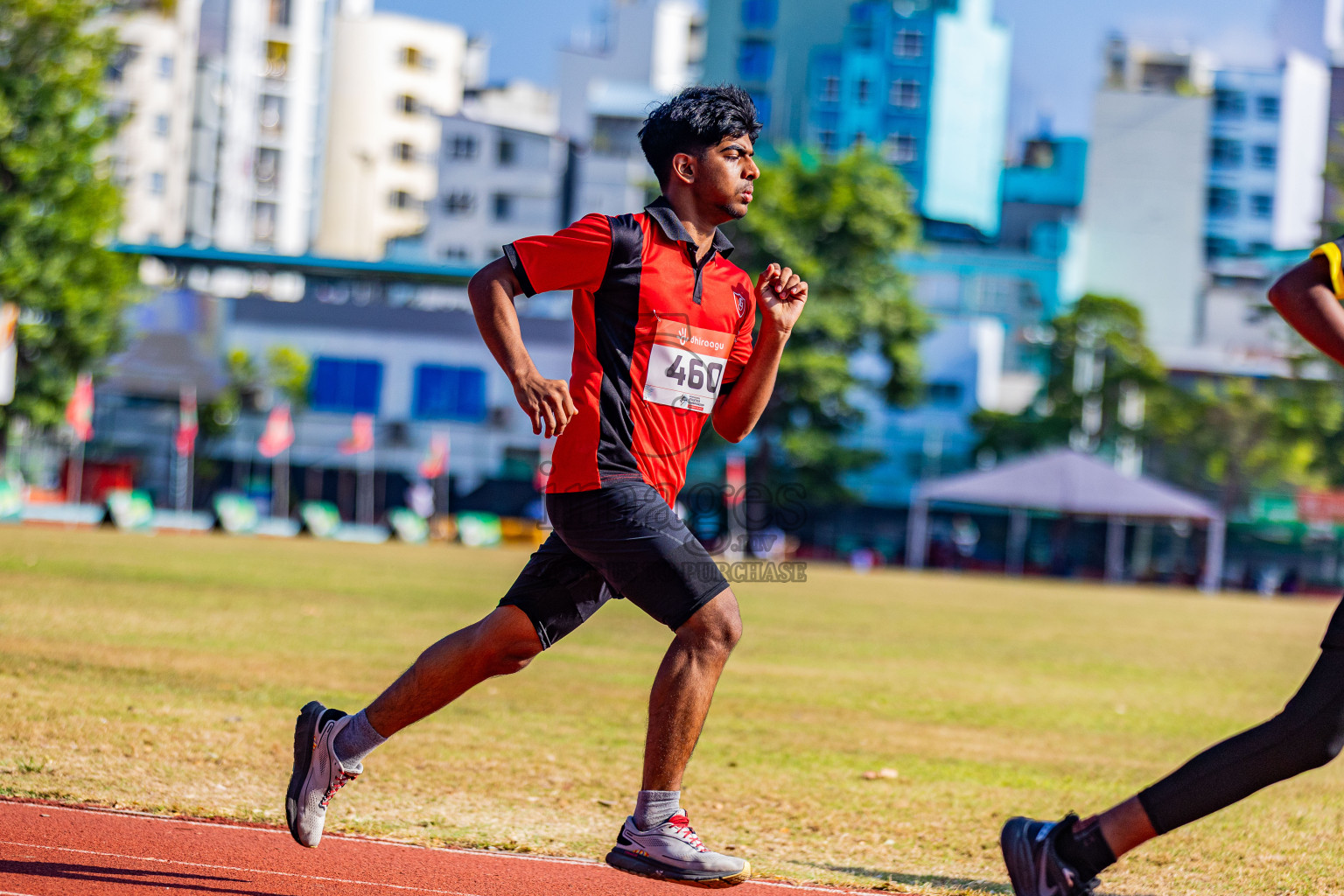 Day 3 of Inter-school Athletics Championship 2025 held in Ekuveni Synthetic Track, Male', Maldives on Wednesday, 08th October 2025. Photos by: Areef Adam / Images.mv