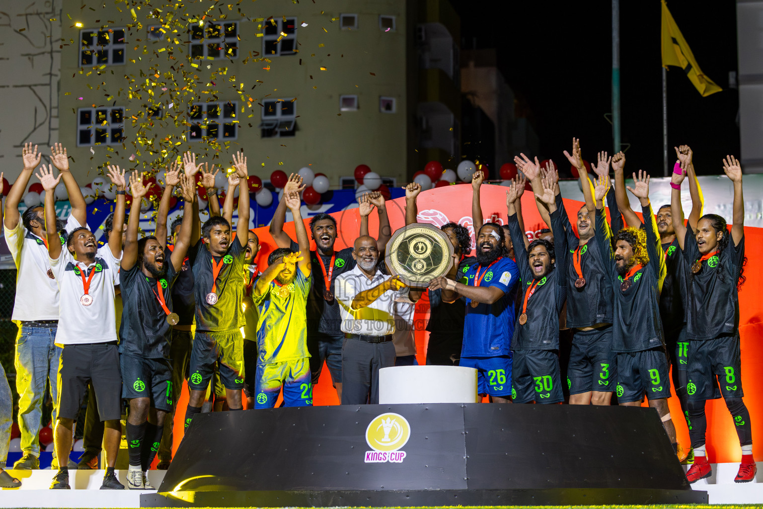 Road Recreation Club vs Club Combination SC Eydhafushi in Kings Cup Final of Club Maldives 2025 was held in Rehendhi Futsal Ground, Hulhumale', Maldives on Tuesday, 9th September 2025. Photos: Ismail Thoriq / images.mv