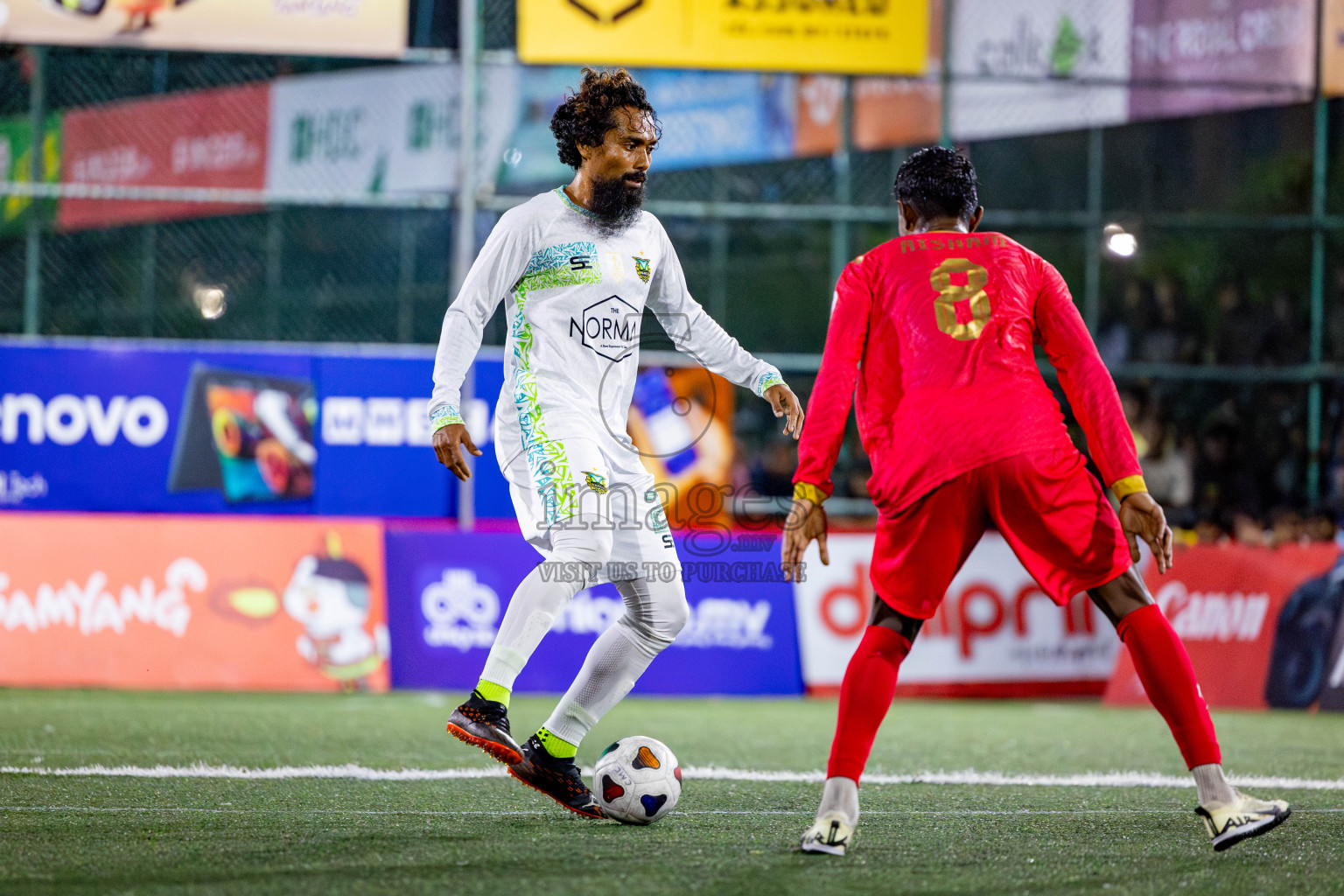 Maldivian vs Club WAMCO in Quarter Finals of Club Maldives Cup 2024 held in Rehendi Futsal Ground, Hulhumale', Maldives on Wednesday, 9th October 2024. Photos: Nausham Waheed / images.mv