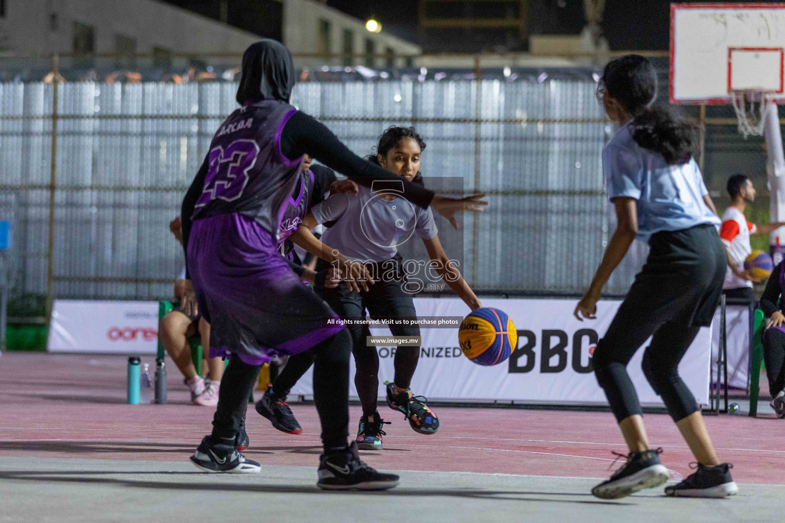 Day4 of Slamdunk by Sosal on 15th April 2023 held in Male'. Photos: Ismail Thoriq / images.mv