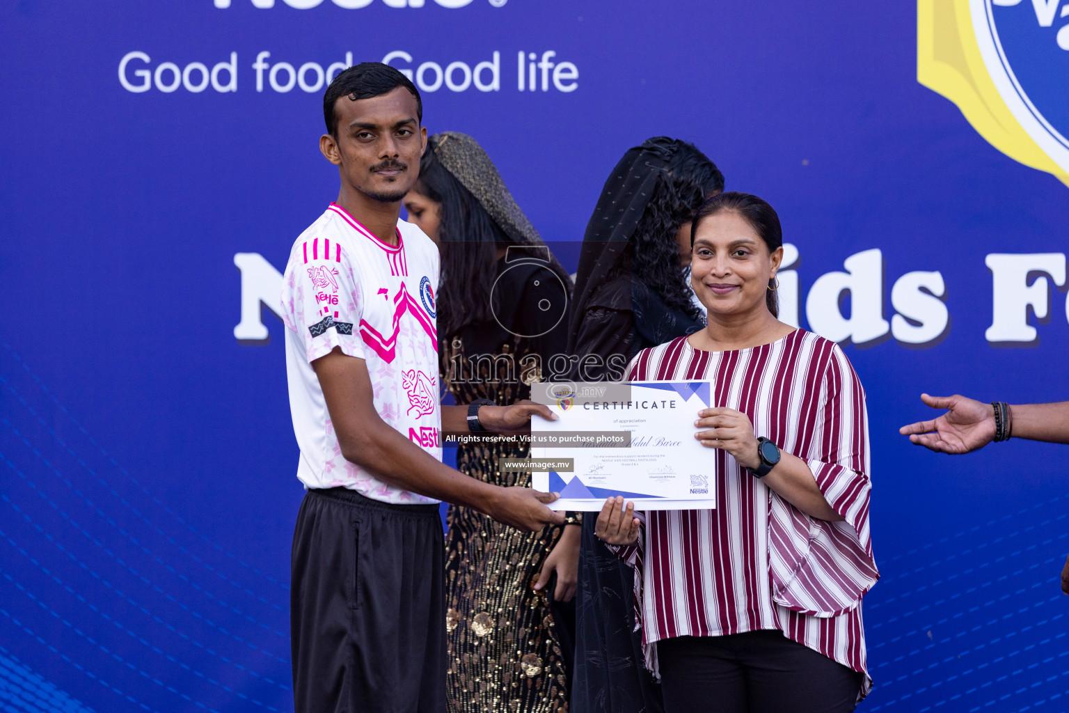 Day 4 of Nestle Kids Football Fiesta, held in Henveyru Football Stadium, Male', Maldives on Saturday, 14th October 2023 Photos: Nausham Waheed  / images.mv