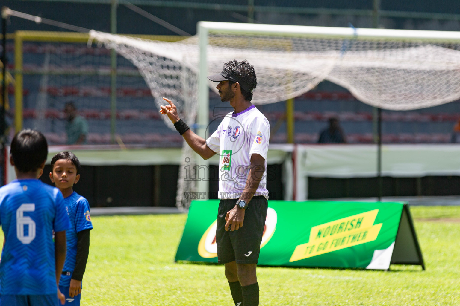 Day 2 of MILO Kids Football Fiesta was held at National Stadium in Male', Maldives on Saturday, 24th February 2024.