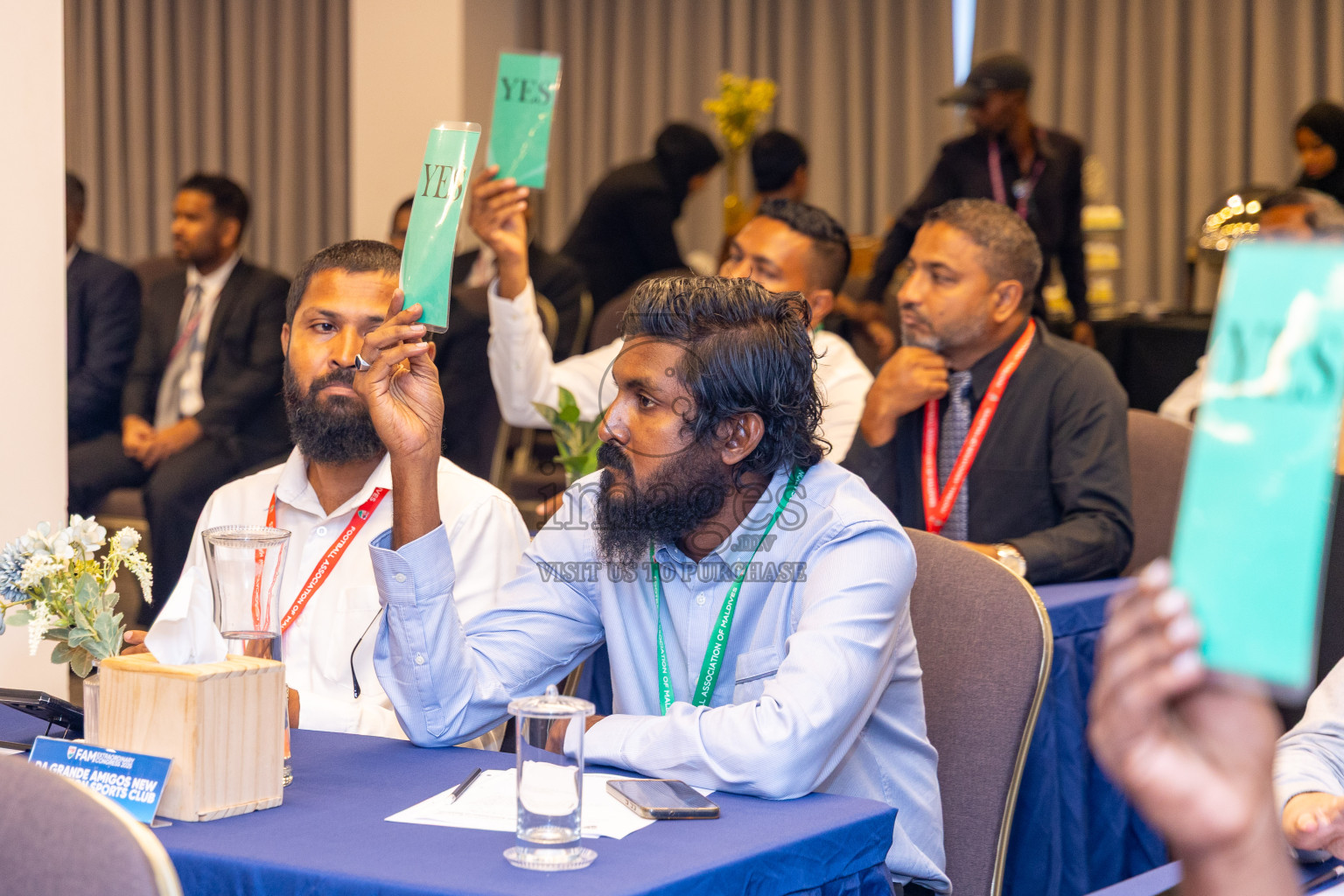 FAM Extraordinary Congress 2025 was held on Saturday, 26th July 2025, in Male', Maldives 
Photos: Mohamed Mahfooz Moosa / images.mv