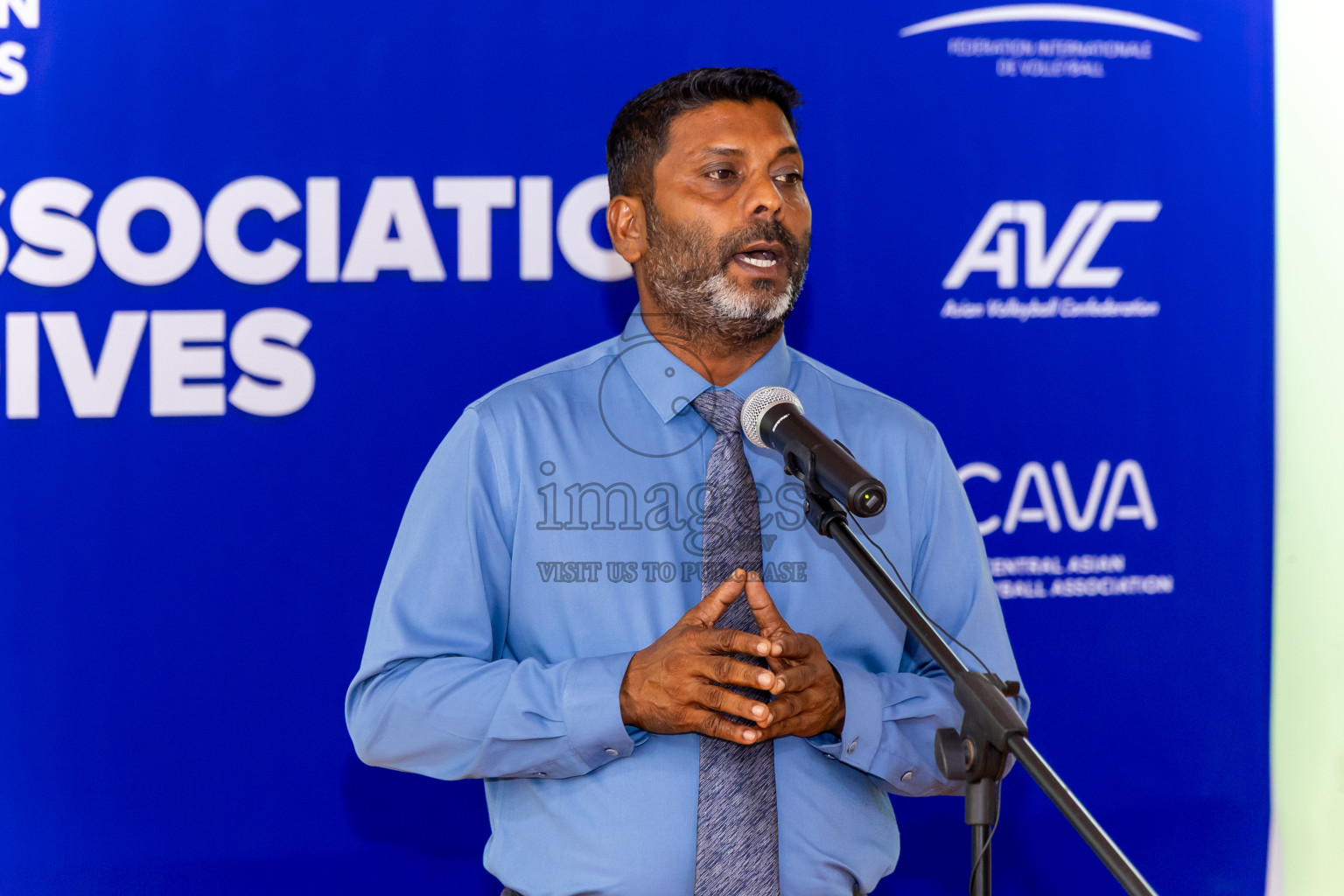 Announcing of Senior Mens Volleyball National Team participating in the CAVA Men’s cup 2025, in Bangladesh held in Socail Centre Haruge., Male', Maldives on Thursday, 09th October 2025. Photos by: Nausham Waheed / Images.mv