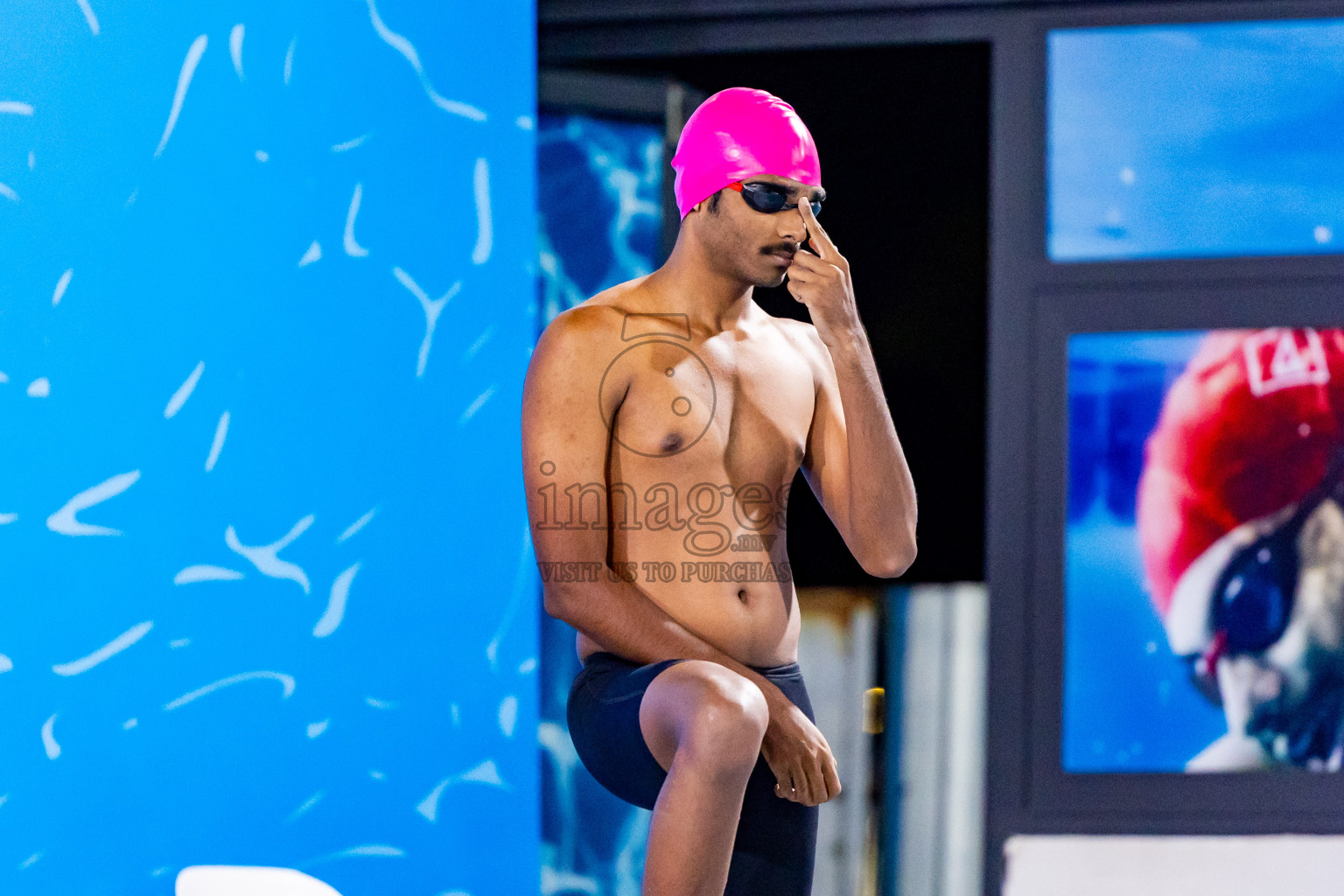 Day 5 of 20th Inter-school Swimming Competition 2024 held in Hulhumale', Maldives on Wednesday, 16th October 2024. Photos: Nausham Waheed / images.mv