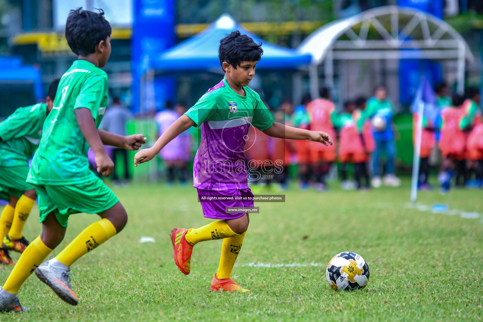 Day 1 of Milo Kids Football Fiesta 2022 was held in Male', Maldives on 19th October 2022. Photos: Nausham Waheed/ images.mv