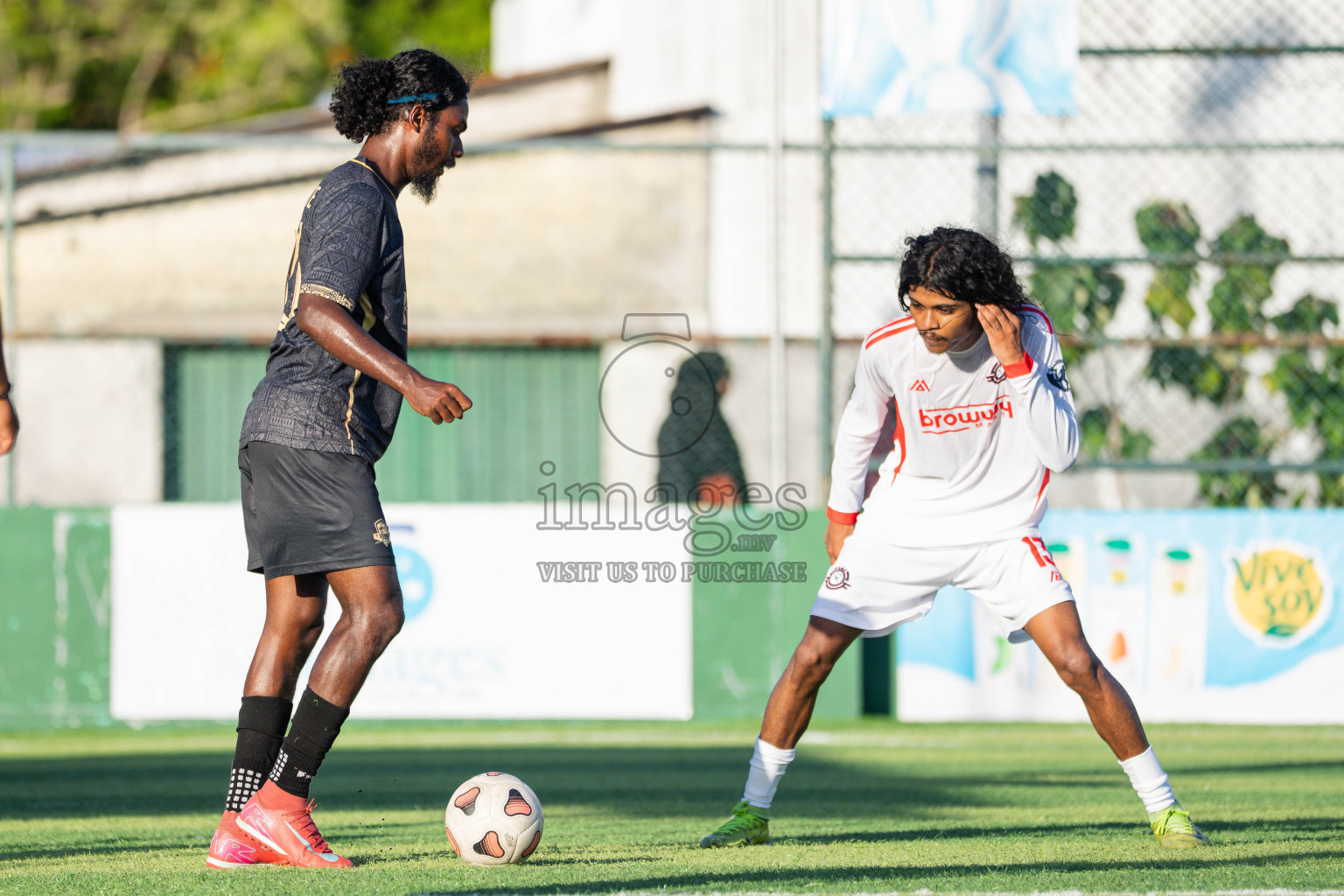 Outreef SC VS Lecrose SC in Day 3 - Fonadhoo Youth Futsal Challenge 2025 held in Fonadhoo Futsal Stadium, L. Fonadhoo, Maldives on Tuesday, 28th October 2025 Photos: Arif Rasheed / images.mv