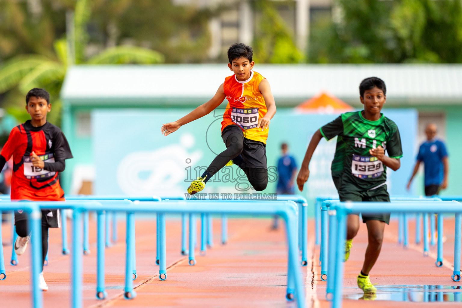 Day 2 of MWSC Interschool Athletics Championships 2024 held in Hulhumale Running Track, Hulhumale, Maldives on Sunday, 10th November 2024.
Photos by: Ismail Thoriq / Images.mv