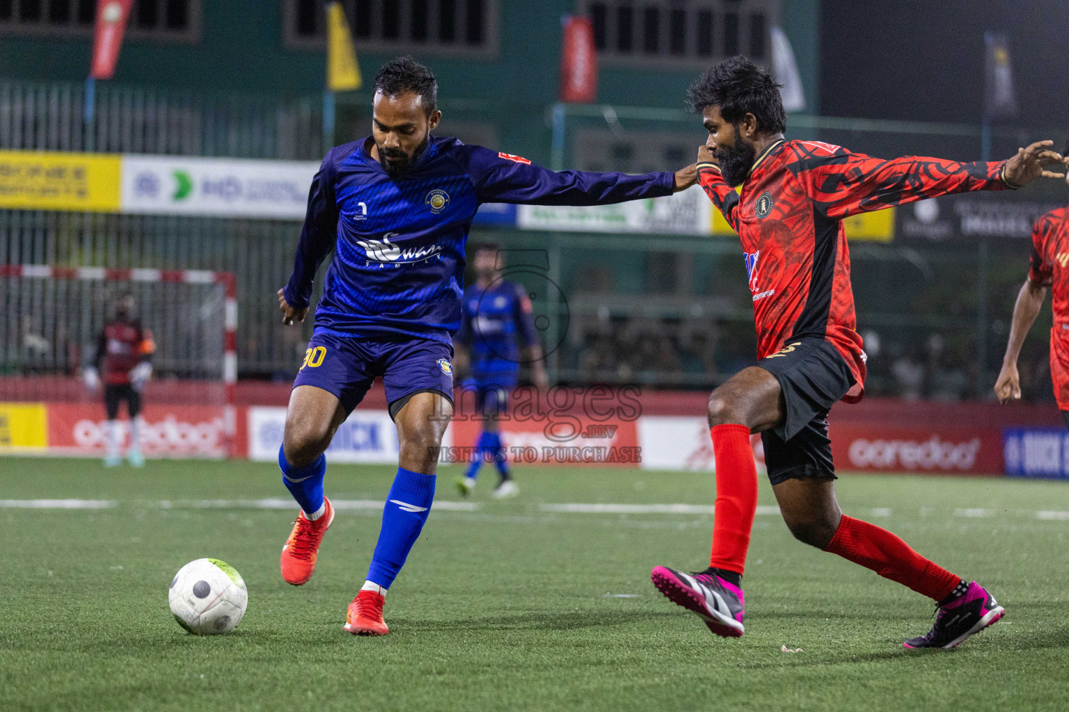 GA Kondey vs GA Dhaandhoo in Day 9 of Golden Futsal Challenge 2024 was held on Tuesday, 23rd January 2024, in Hulhumale', Maldives Photos: Nausham Waheed / images.mv