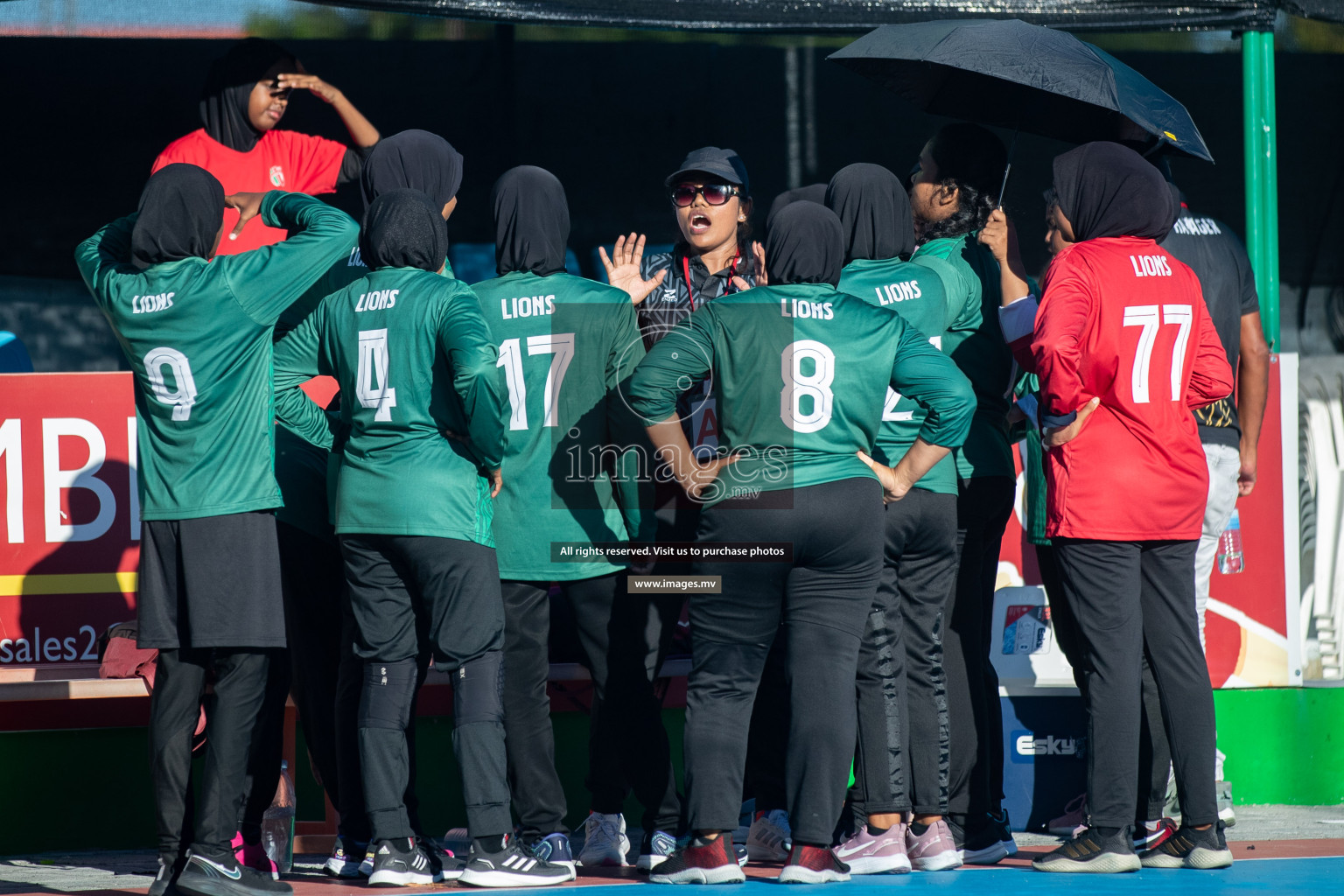 Day 7 of 6th MILO Handball Maldives Championship 2023, held in Handball ground, Male', Maldives on Friday, 26th May 2023 Photos: Shuu Abdul Sattar/ Images.mv