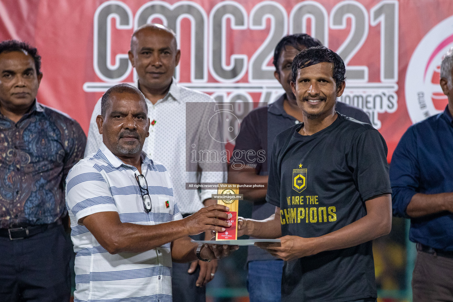 RRC Vs FSM in the Semi Finals of Club Maldives 2021 held in Hulhumale, Maldives on 19 December 2021. Photos: Ismail Thoriq / images.mv