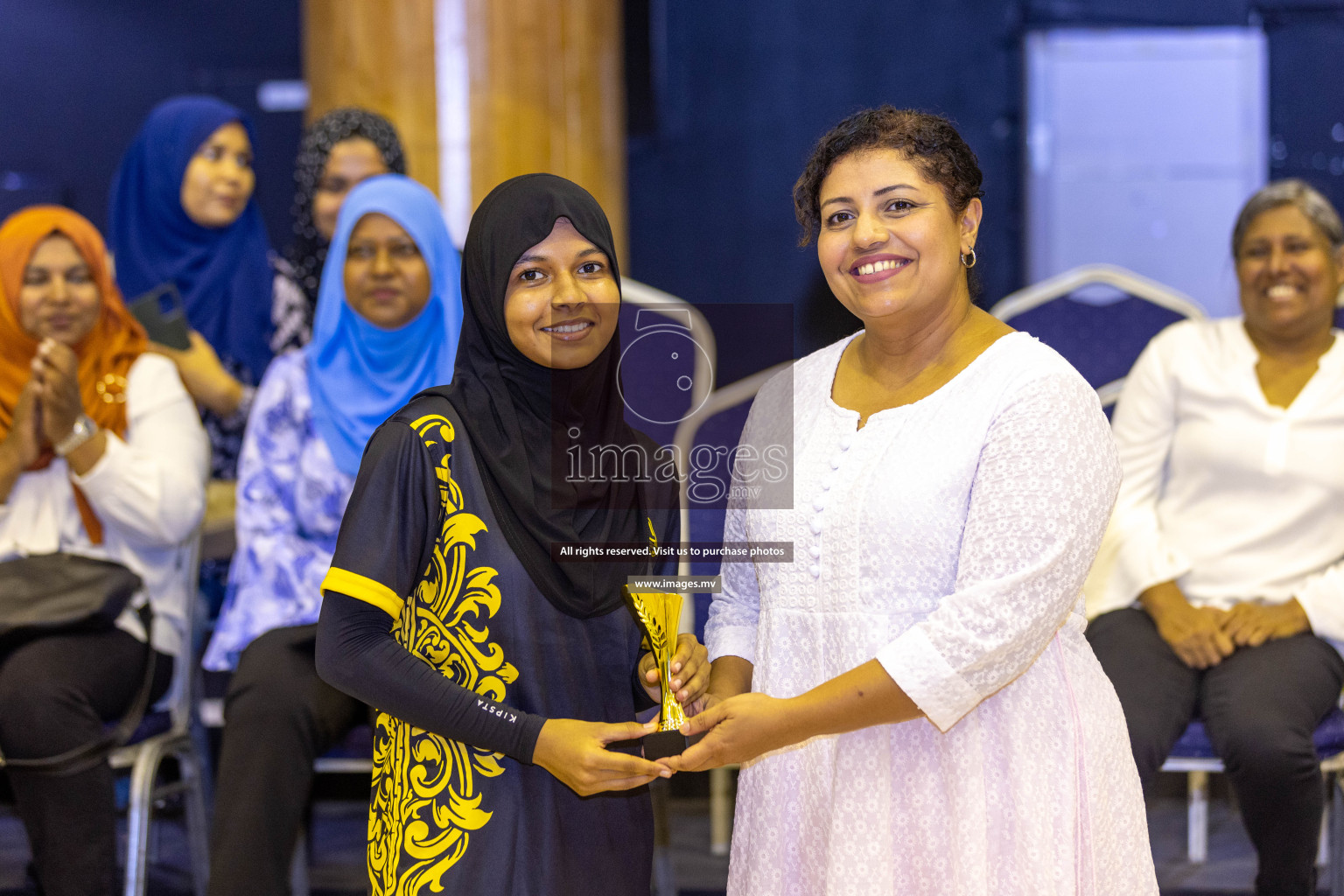 24th Interschool Netball Tournament 2023 was held in Social Center, Male', Maldives on 27th October 2023. Photos: Nausham Waheed / images.mv