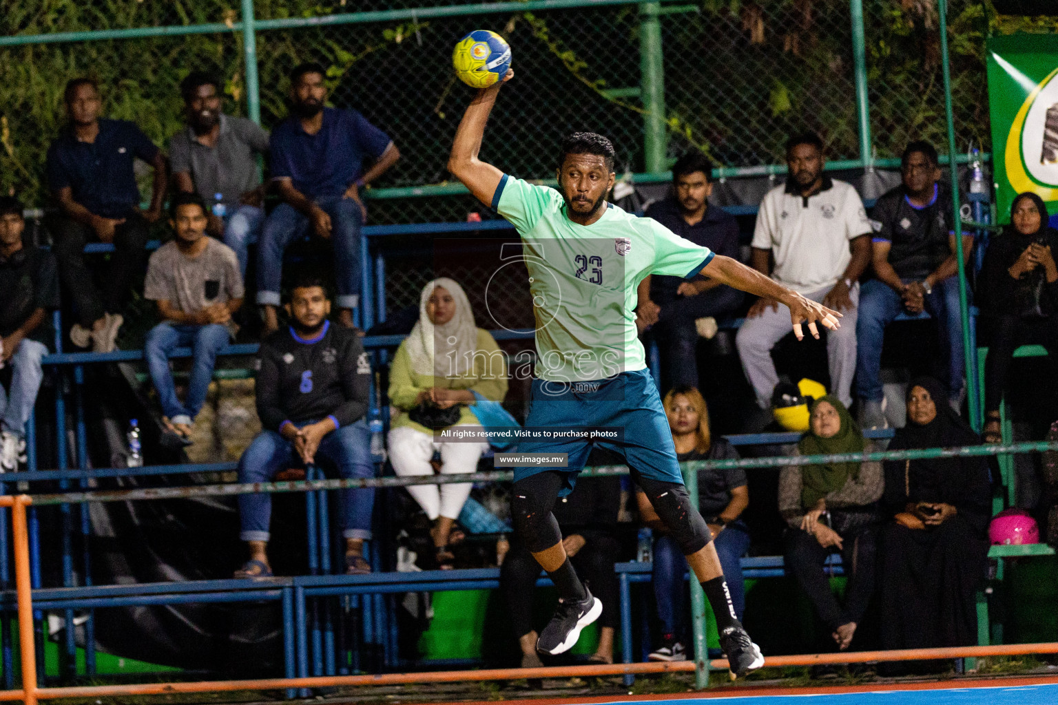 Day 10 of 6th MILO Handball Maldives Championship 2023, held in Handball ground, Male', Maldives on 29th May 2023 Photos: Shuu Abdul Sattar/ Images.mv