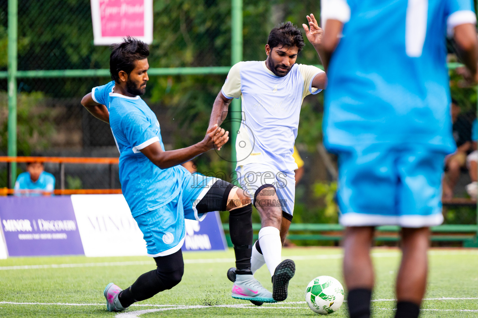 Finolhu vs Amilla in Day 5 of Resort League 2025 (Baa Zone) was held on Monday, 14th July 2025 in Avani+ Fares Maldives Resort, Baa Atoll, Maldives. Photos: Nausham Waheed / images.mv