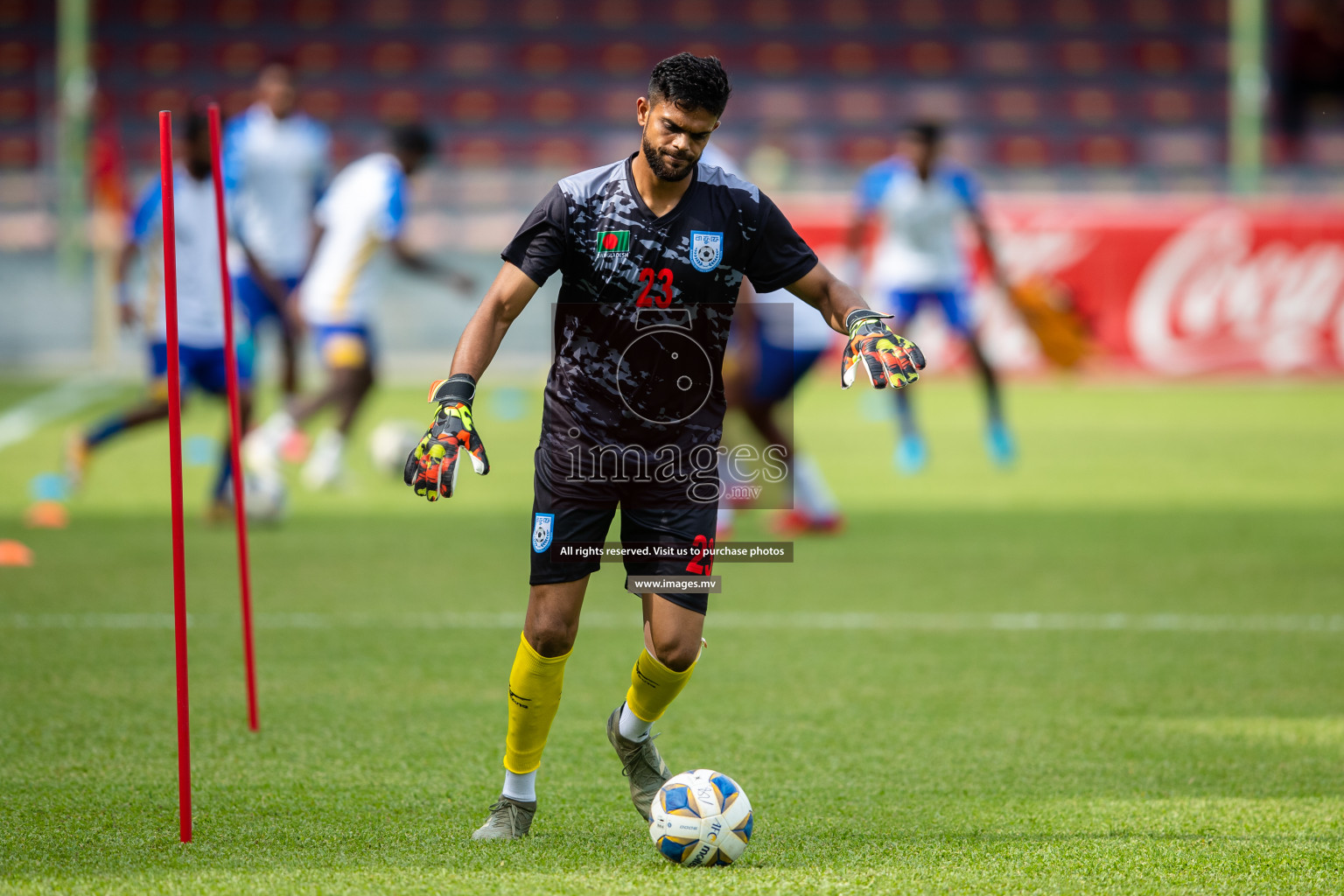 Bangladesh vs Sri Lanka in SAFF Championship 2021 held on 1st October 2021 in Galolhu National Stadium, Male', Maldives