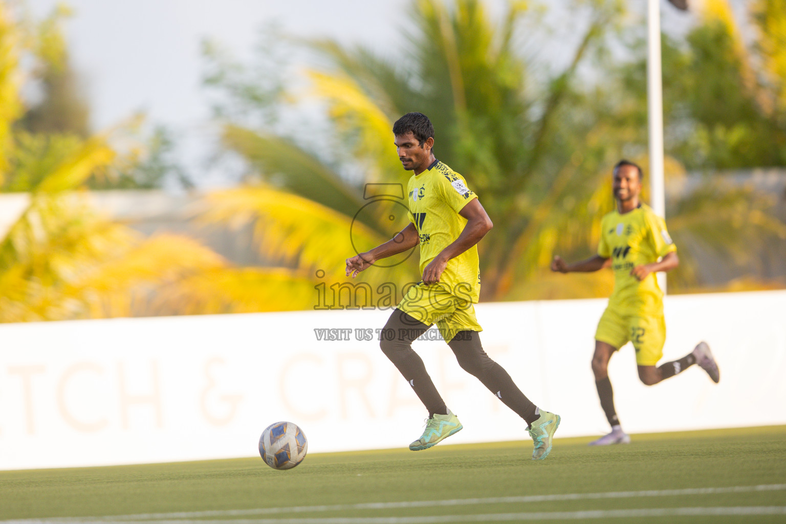 Velaa Sports Club vs Team Middle East in Day 3 of Eydhafushi Cup 2025 held in Eydhafushi Football Stadium at B. Eydhafushi, Maldives on Sunday, 7th September 2025.