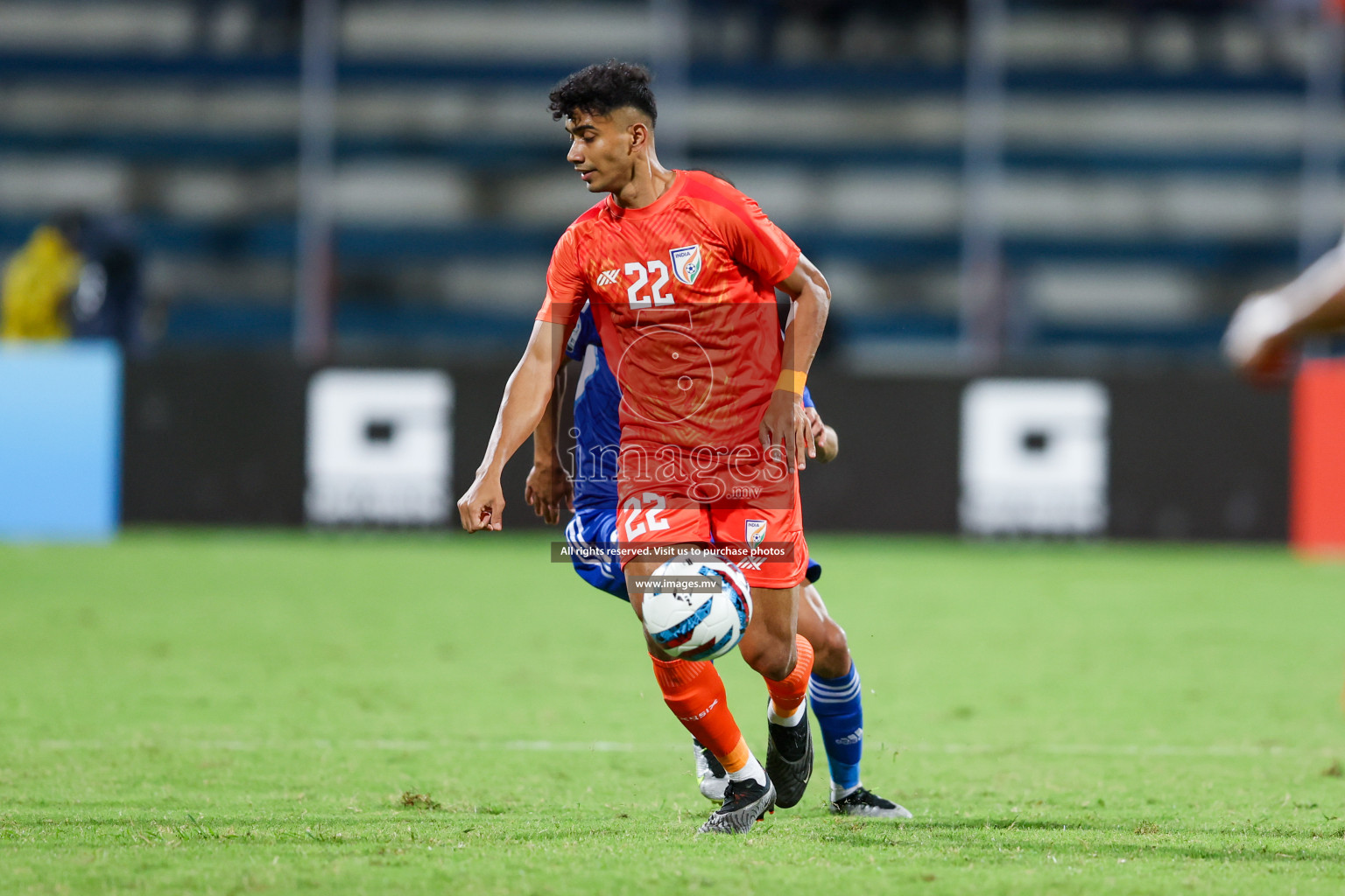 Kuwait vs India in the Final of SAFF Championship 2023 held in Sree Kanteerava Stadium, Bengaluru, India, on Tuesday, 4th July 2023. Photos: Nausham Waheed / images.mv