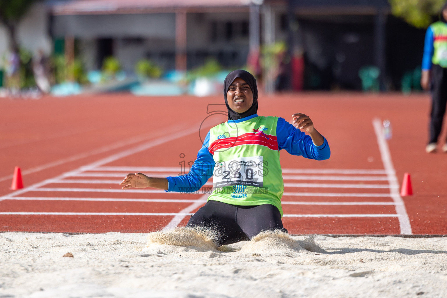 Day 2 of 33rd National Athletics Championship was held in Ekuveni Track at Male', Maldives on Friday, 6th September 2024.
Photos: Ismail Thoriq  / images.mv