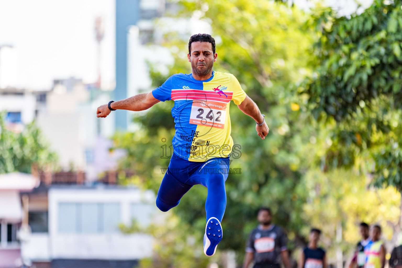 Day 1 of National Athletics Championship 2025 was held at Ekuveni Running Ground in Male', Maldives on Thursday, 14th August 2025. Photos: Areef Adam / images.mv