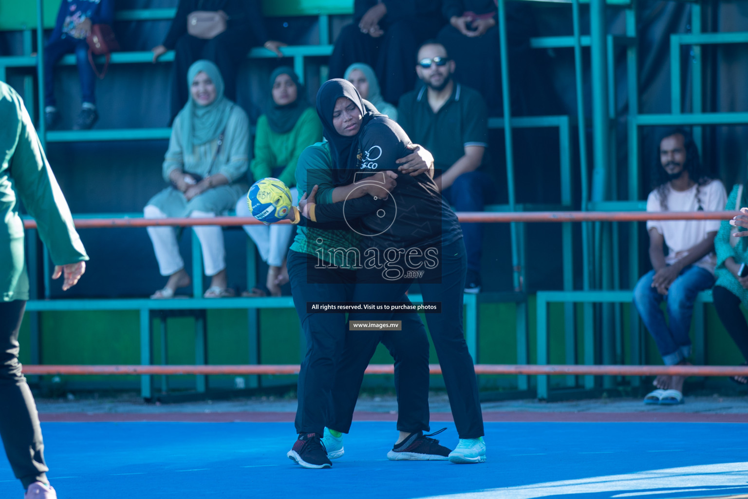 Day 7 of 6th MILO Handball Maldives Championship 2023, held in Handball ground, Male', Maldives on Friday, 26th May 2023 Photos: Shuu Abdul Sattar/ Images.mv