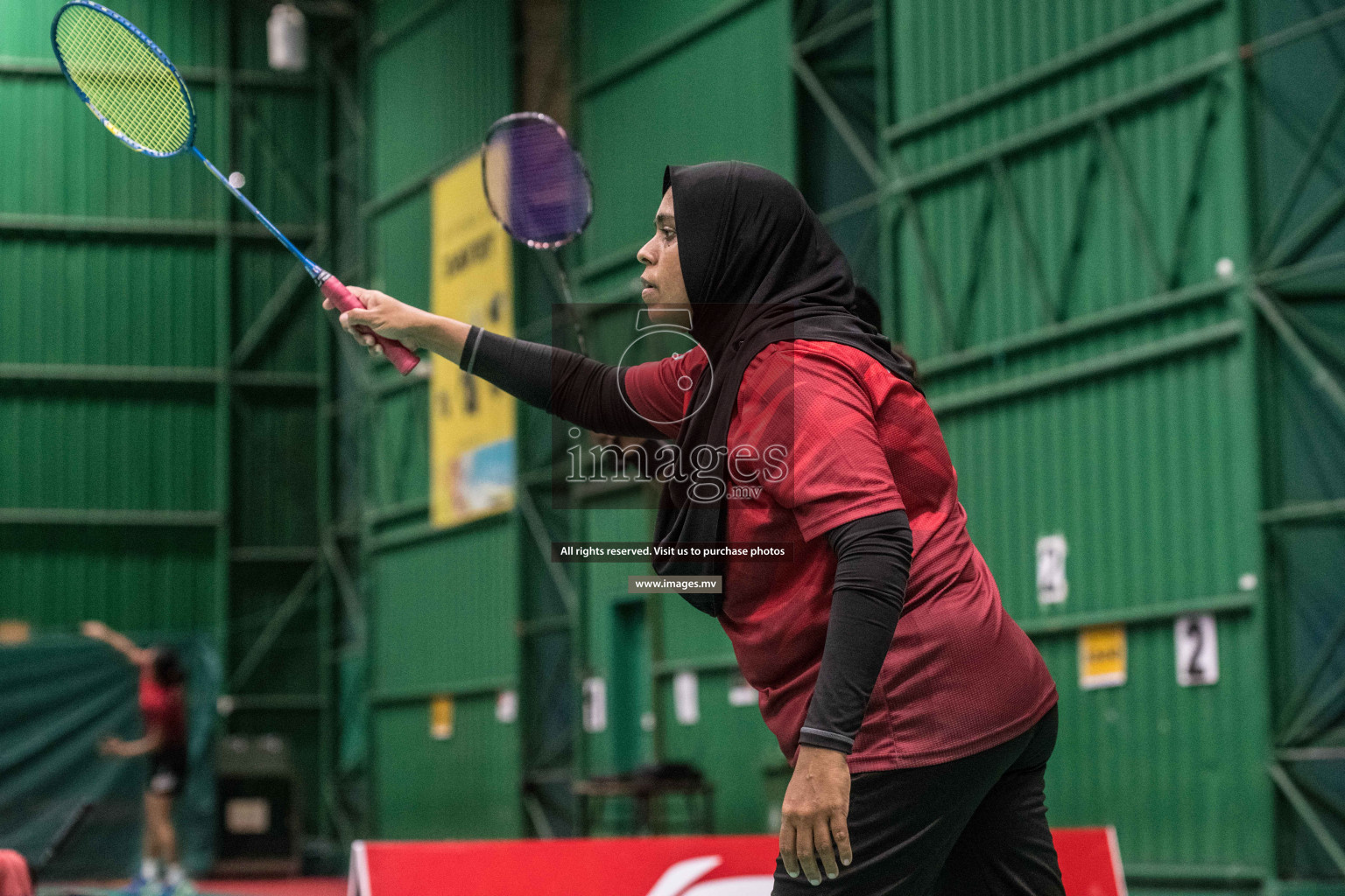 Day 2 of Badminton association mixed group championship 2021 held in Male', Maldives Photos by Nausham Waheed