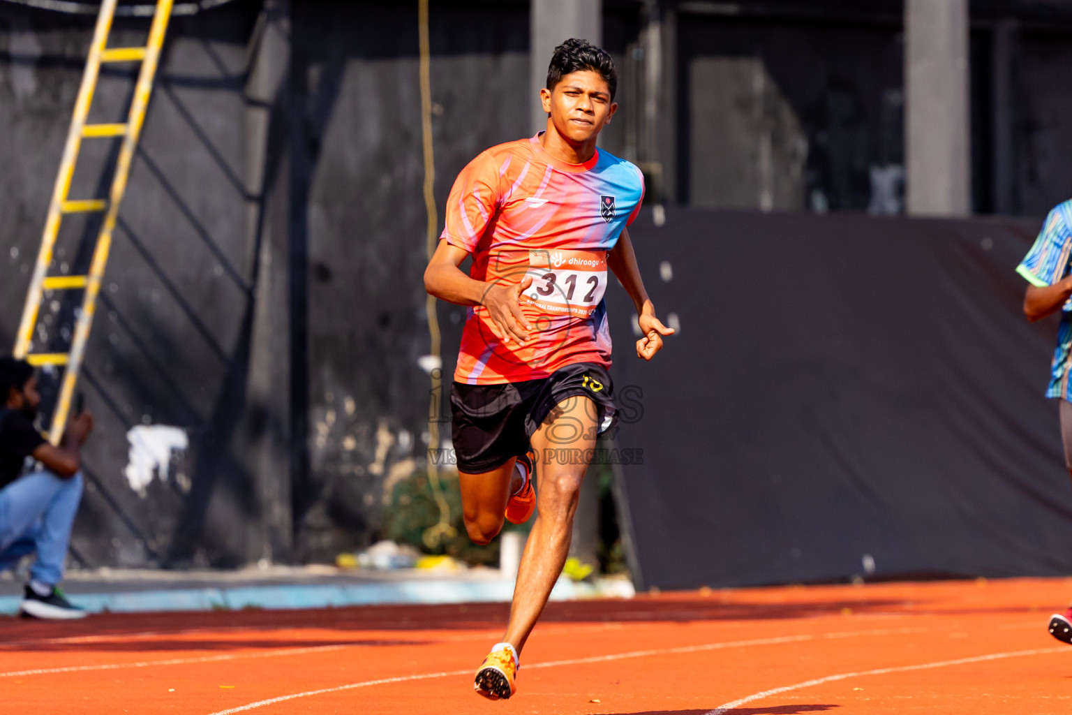 Day 1 of National Athletics Championship 2025 was held at Ekuveni Running Ground in Male', Maldives on Thursday, 14th August 2025. Photos: Nausham Waheed / images.mv