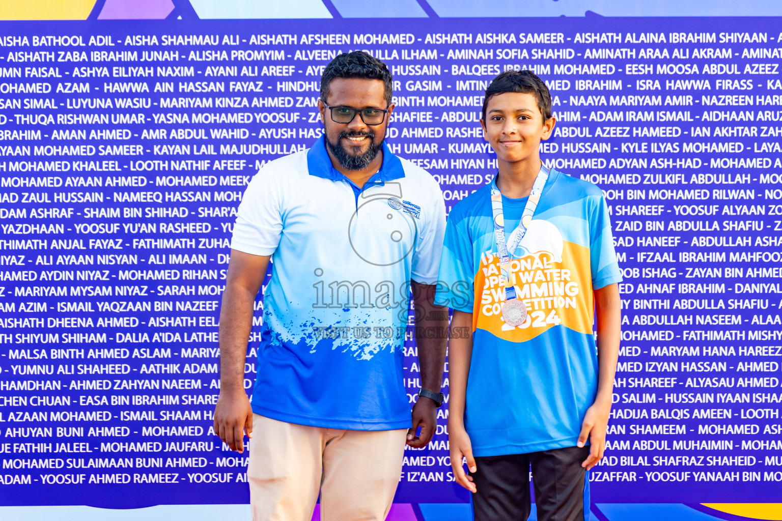 15th National Open Water Swimming Competition 2024 held in Kudagiri Picnic Island, Maldives on Saturday, 28th September 2024. Photos: Nausham Waheed / images.mv