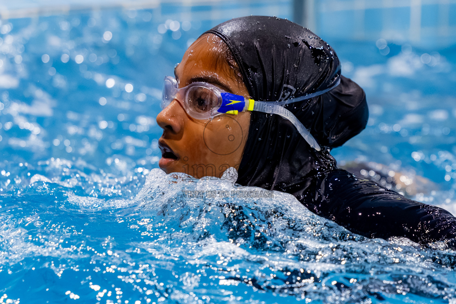 Day 3 of BML 21st Interschool Swimming Competition 2025 was held in Hulhumale' Swimming Pool, Hulhumale', Maldives on Monday, 13th October 2025. Photos: Nausham Waheed / images.mv