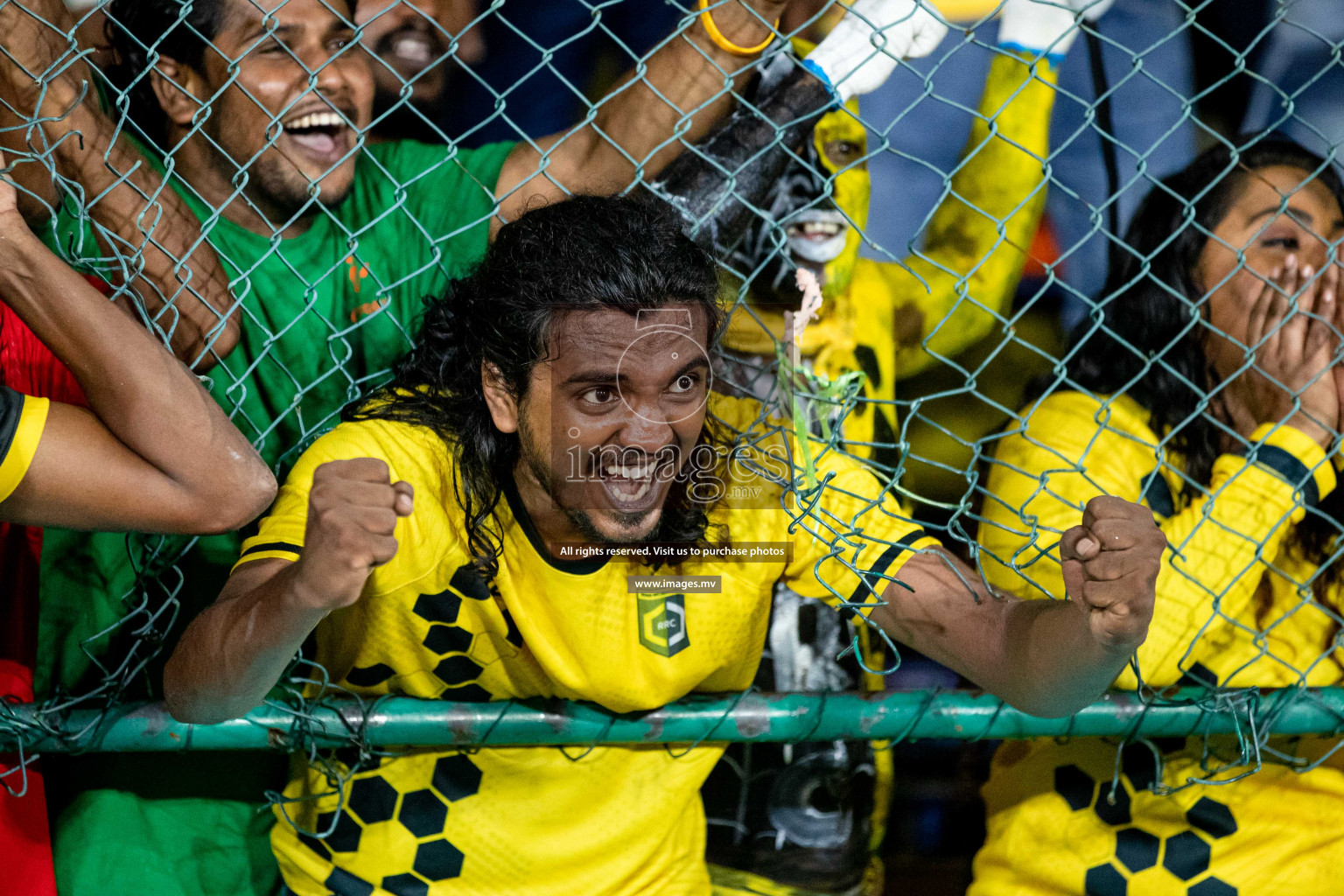 Team MPL vs Team RRC in the Quarter Finals of Club Maldives 2021 held at Hulhumale'; on 13th December 2021 Photos:Shu Abdul Sattar / images/mv