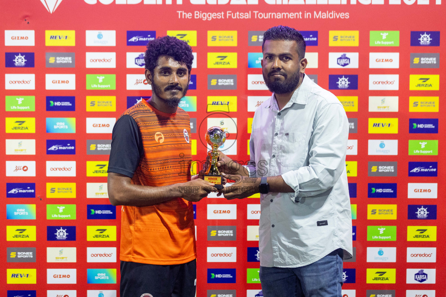 Th Omadhoo vs Th Kinbidhoo in Day 20 of Golden Futsal Challenge 2024 was held on Saturday , 3rd February 2024 in Hulhumale', Maldives Photos: Nausham Waheed / images.mv