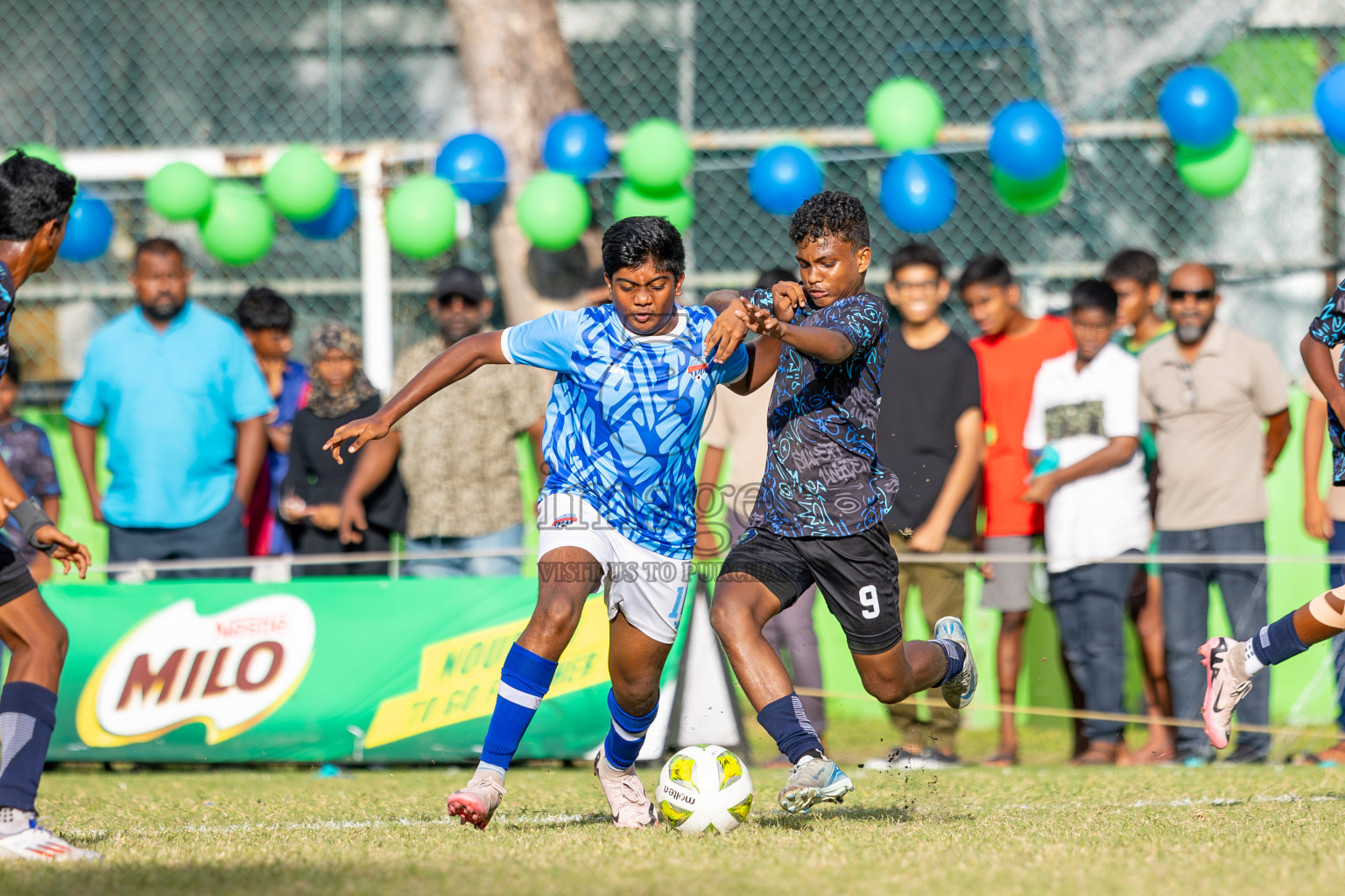 Day 4 of MILO Academy Championship 2024 (U-14) was held in Henveyru Stadium, Male', Maldives on Sunday, 3rd November 2024. Photos: Ismail Thoriq / Images.mv