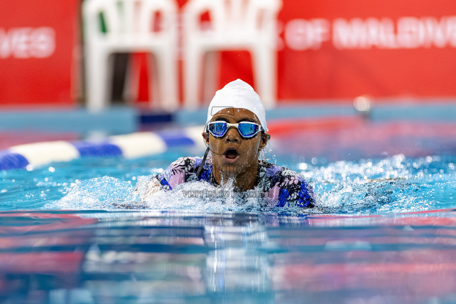 Day 4 of BML 6th National Kids Swimming Kids Festival 2025 held in Hulhumale', Maldives on Thursday, 6th November 2024. Photos: Hassan Simah / images.mv