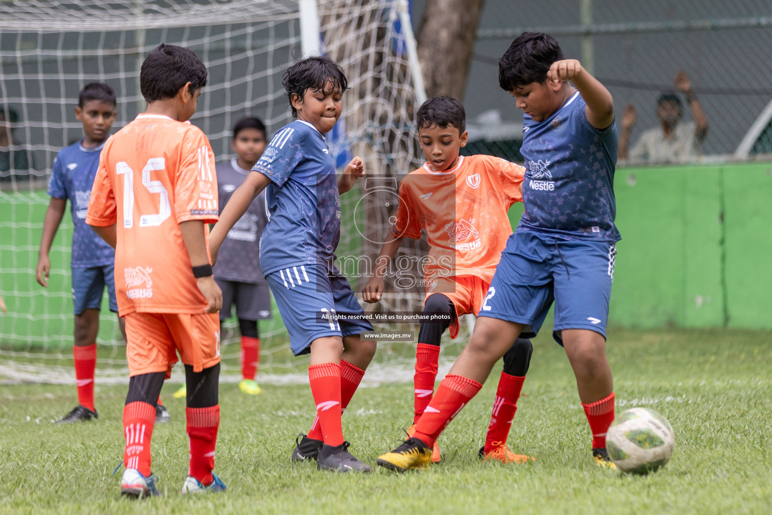 Day 1 of Nestle kids football fiesta, held in Henveyru Football Stadium, Male', Maldives on Wednesday, 11th October 2023 Photos: Shut Abdul Sattar/ Images.mv