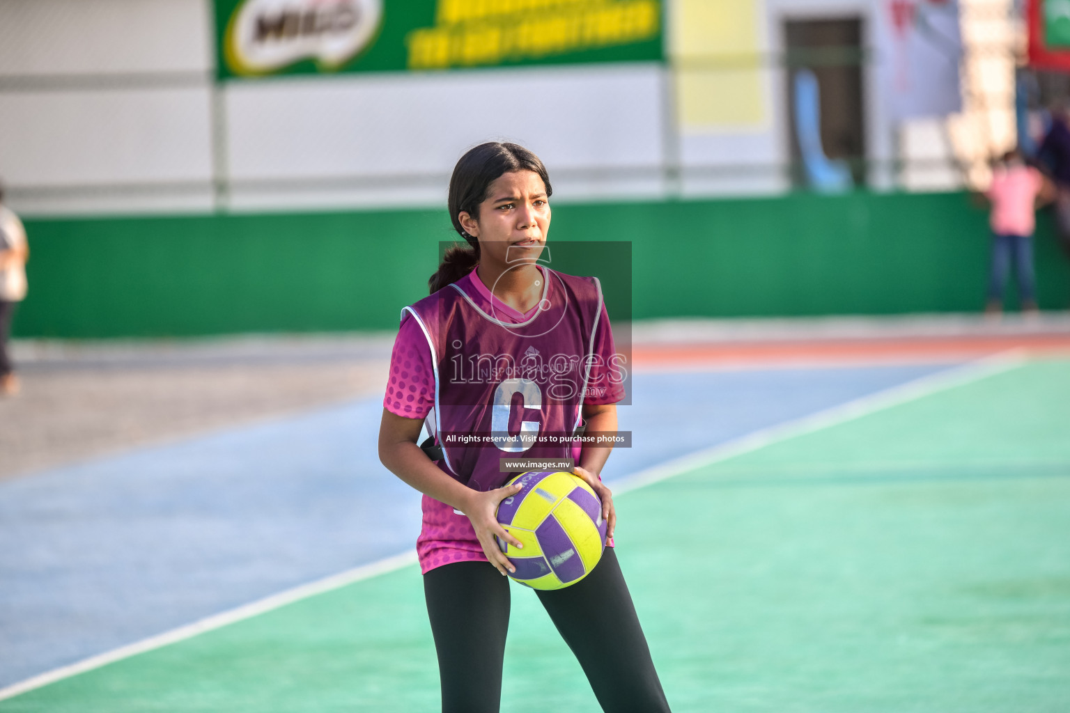 Day2  of Junior Netball Championship 2022 on 5 March 2022 held in Male', Maldives. Photos by Nausham Waheed.