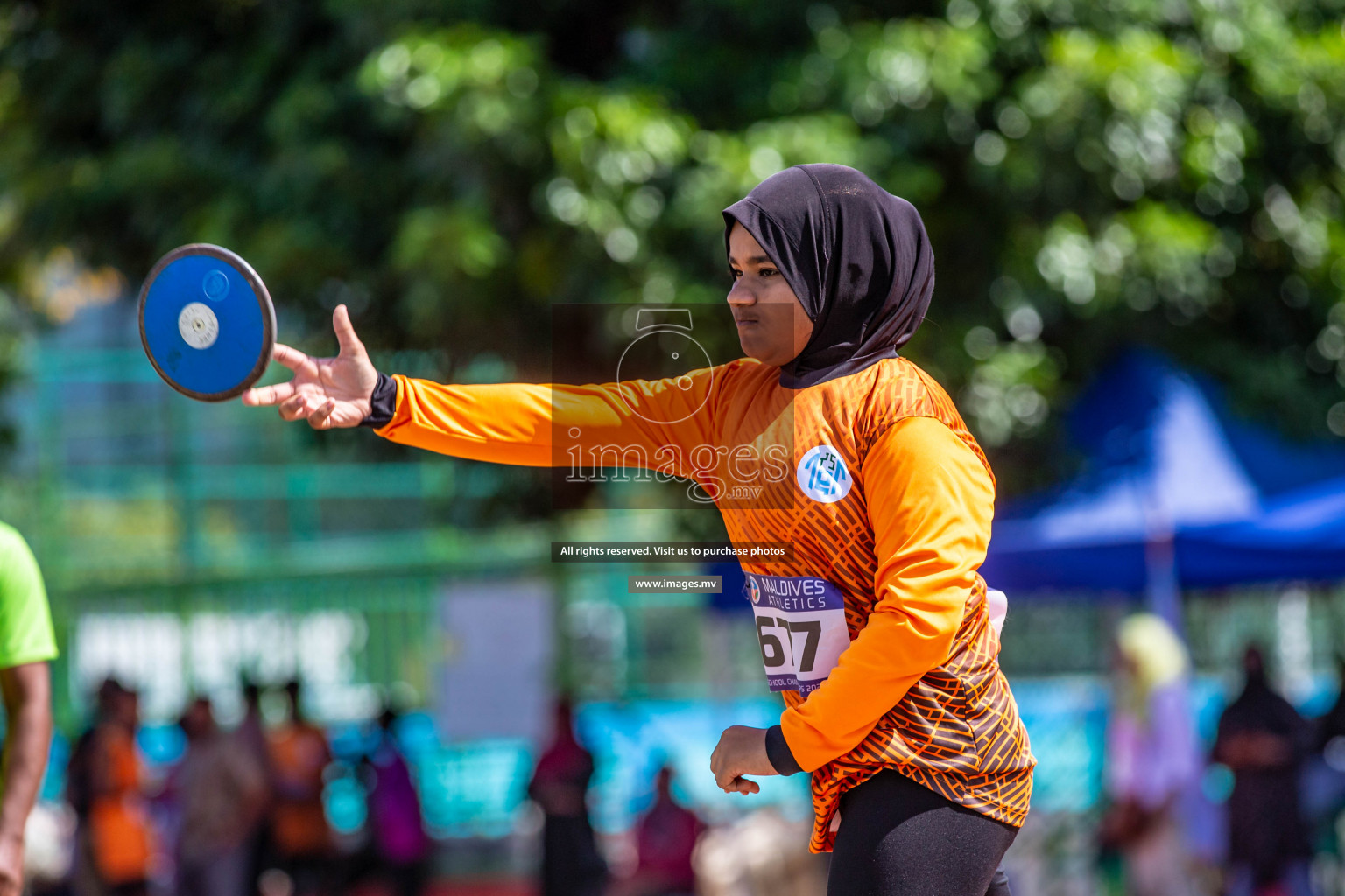 Day 4 of Inter-School Athletics Championship held in Male', Maldives on 26th May 2022. Photos by: Nausham Waheed / images.mv