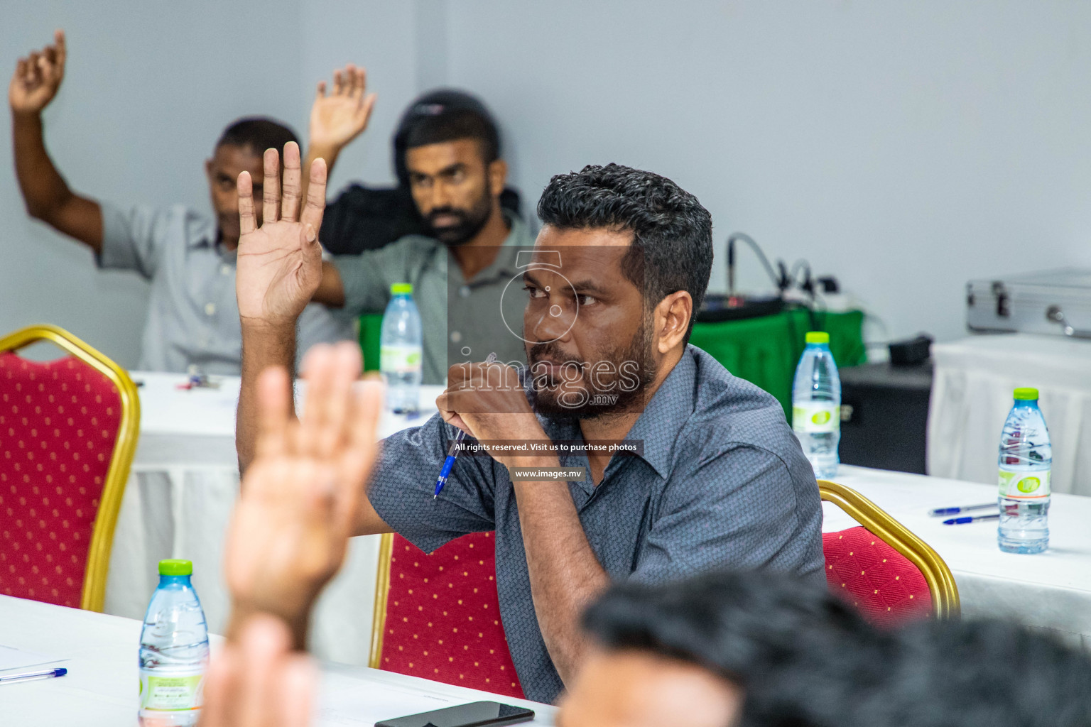 Annual general meeting of Athletics association of maldives held in 18th April 2022 photos by Nausham Waheed