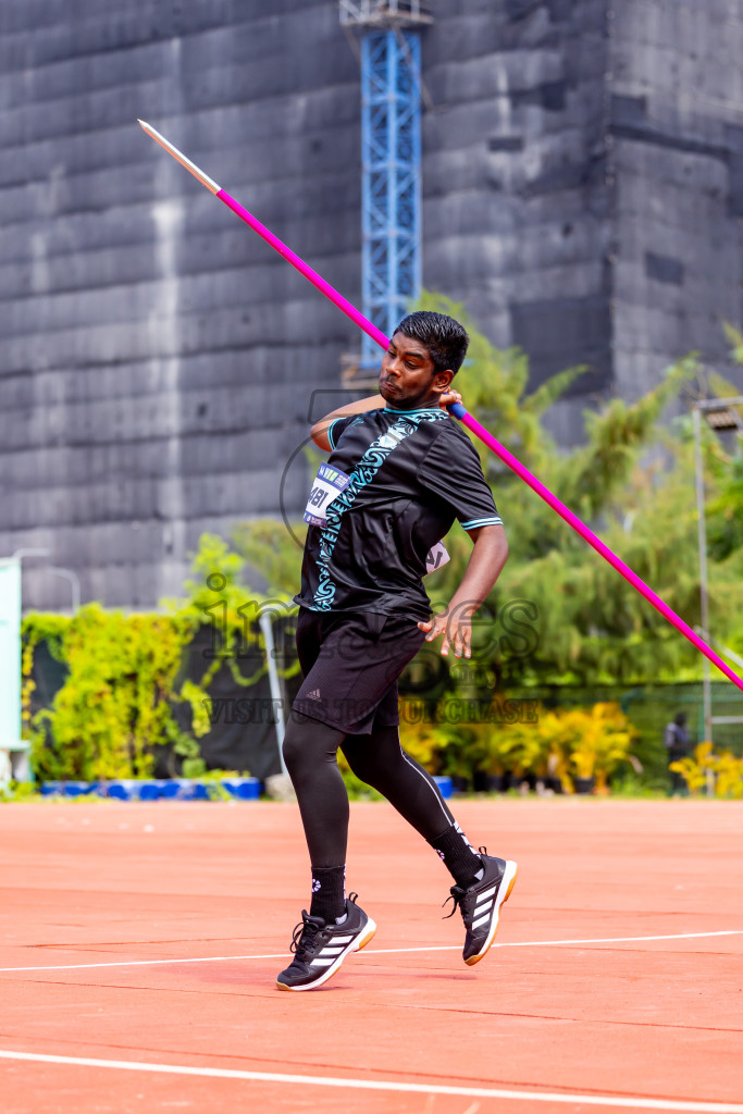 Day 5 of MWSC Interschool Athletics Championships 2024 held in Hulhumale Running Track, Hulhumale, Maldives on Wednesday, 13th November 2024. Photos by: Nausham Waheed / Images.mv