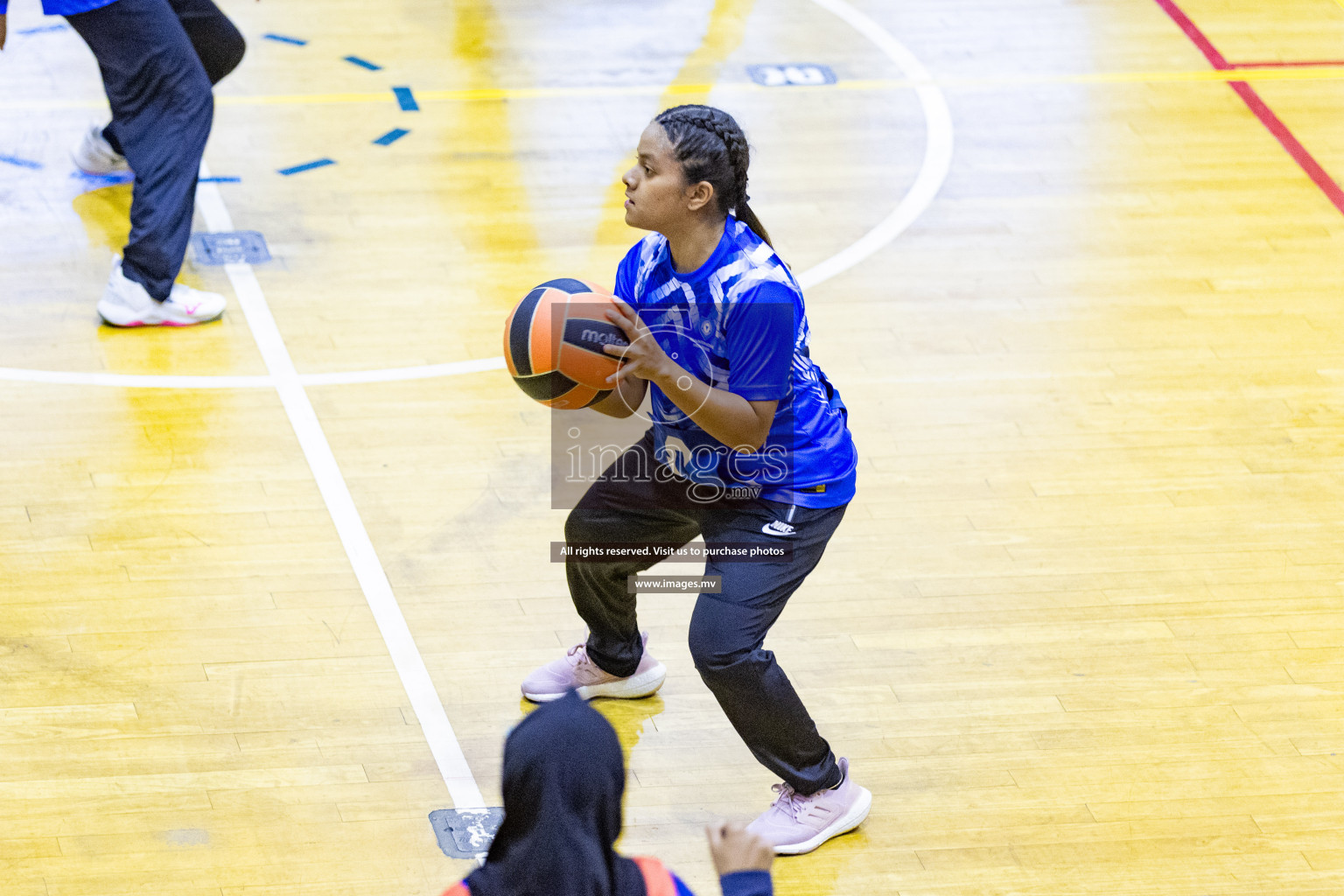 Day3 of 24th Interschool Netball Tournament 2023 was held in Social Center, Male', Maldives on 29th October 2023. Photos: Nausham Waheed, Mohamed Mahfooz Moosa / images.mv