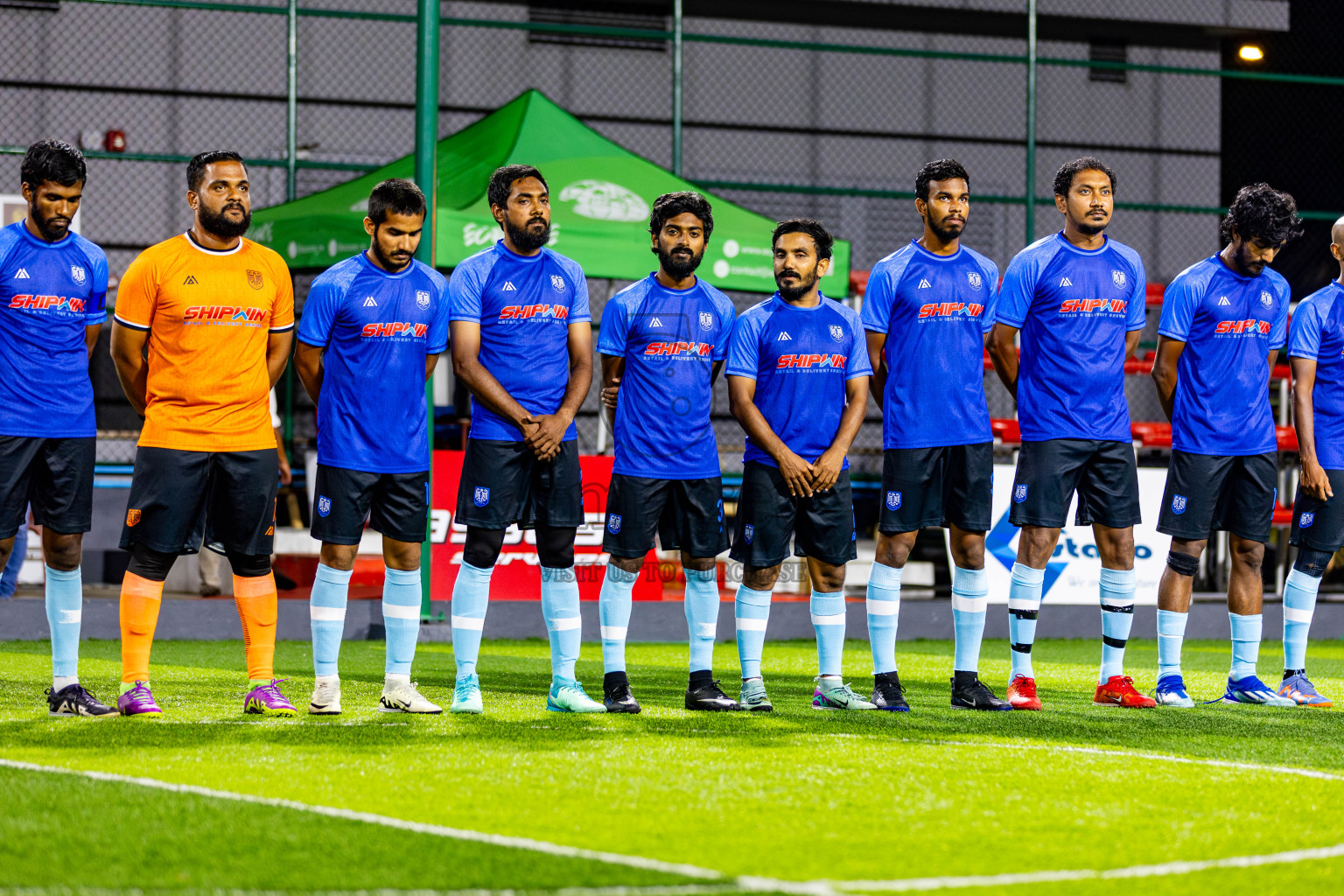 FC Calms Blue vs JJ Sports Club in Day 1 of Quarter Finals of BG Futsal Challenge 2024 was held on Friday , 29th March 2024, in Male', Maldives Photos: Nausham Waheed / images.mv