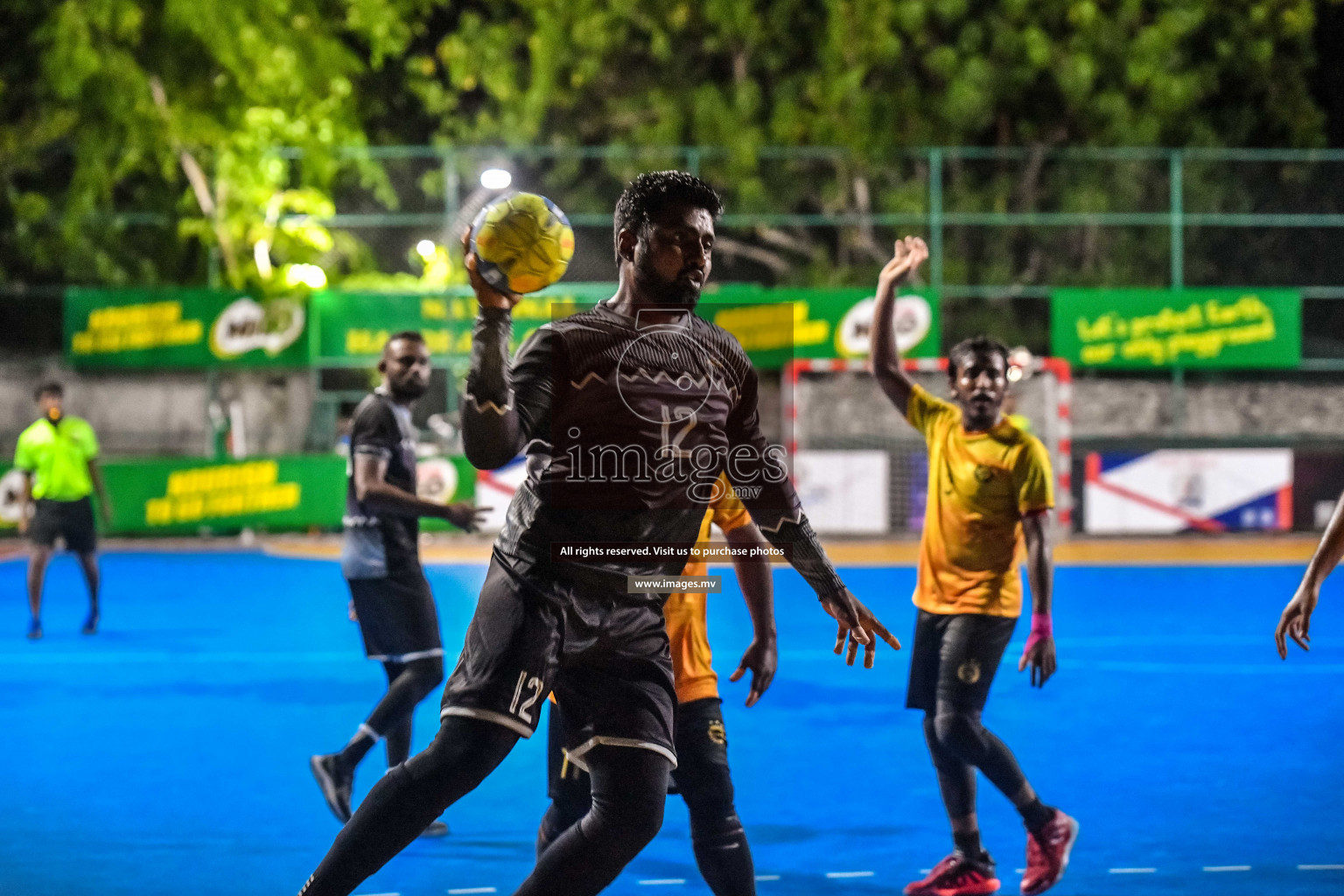 Final of Milo 6th Inter Office Handball Tournament 2022 - Photos by Nausham Waheed