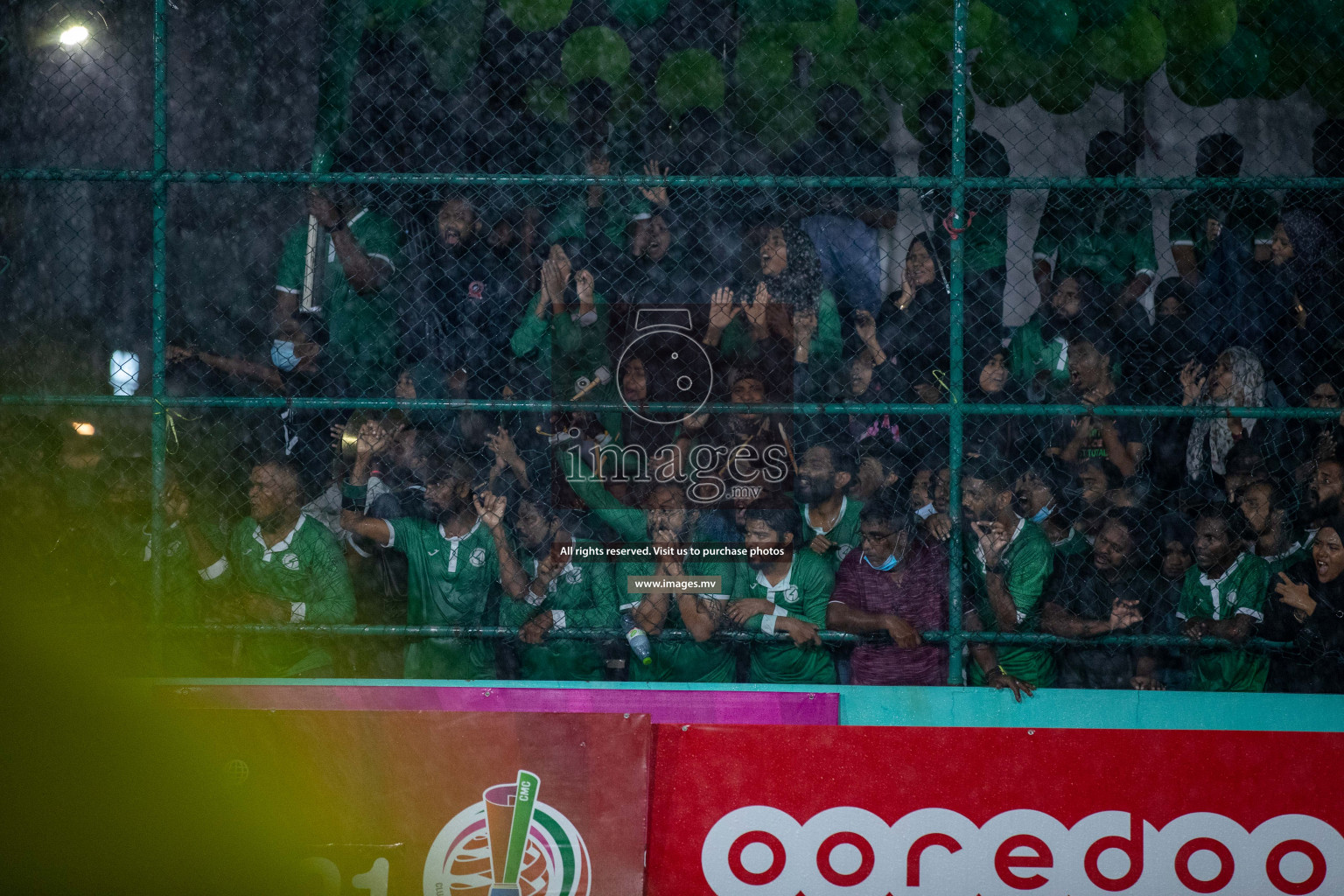 Team FSM vs Club HDC in the Quarter Finals of Club Maldives 2021 held at Hulhumale;, on 12th December 2021 Photos: Ismail Thoriq / images.mv