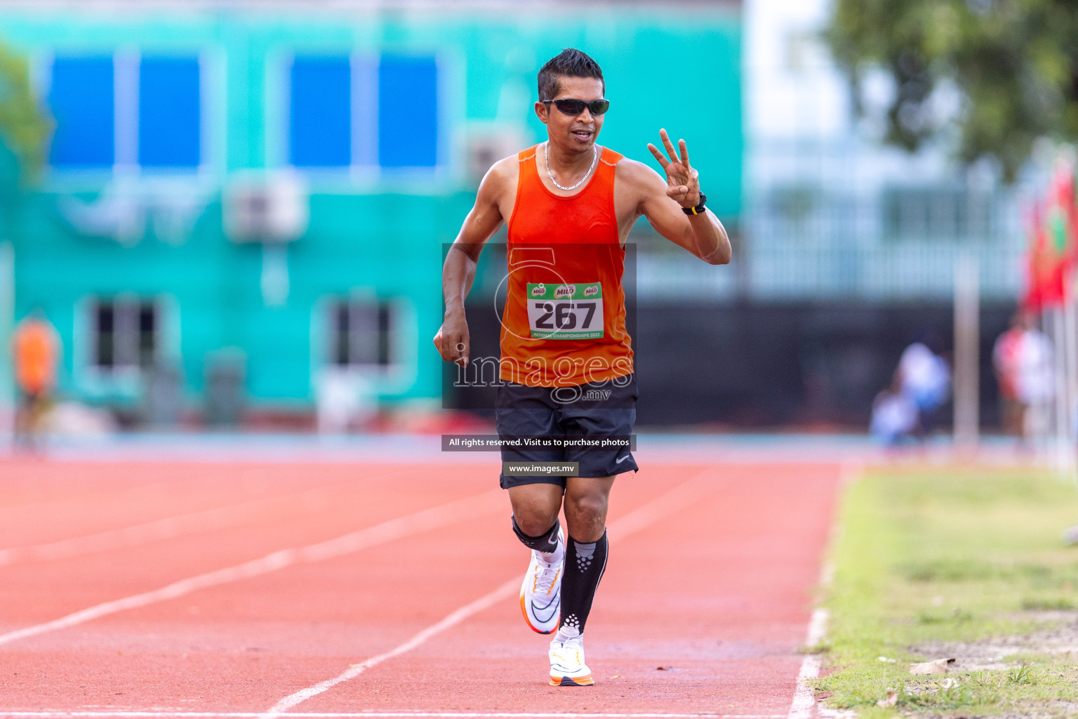 Day 2 of National Athletics Championship 2023 was held in Ekuveni Track at Male', Maldives on Friday, 24th November 2023. Photos: Nausham Waheed / images.mv