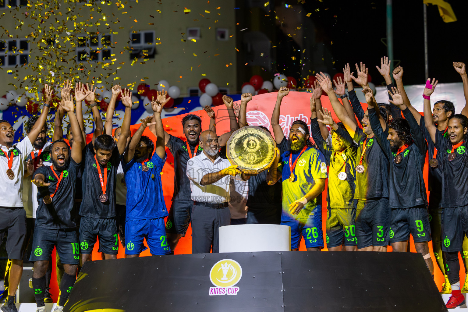 Road Recreation Club vs Club Combination SC Eydhafushi in Kings Cup Final of Club Maldives 2025 was held in Rehendhi Futsal Ground, Hulhumale', Maldives on Tuesday, 9th September 2025. Photos: Ismail Thoriq / images.mv