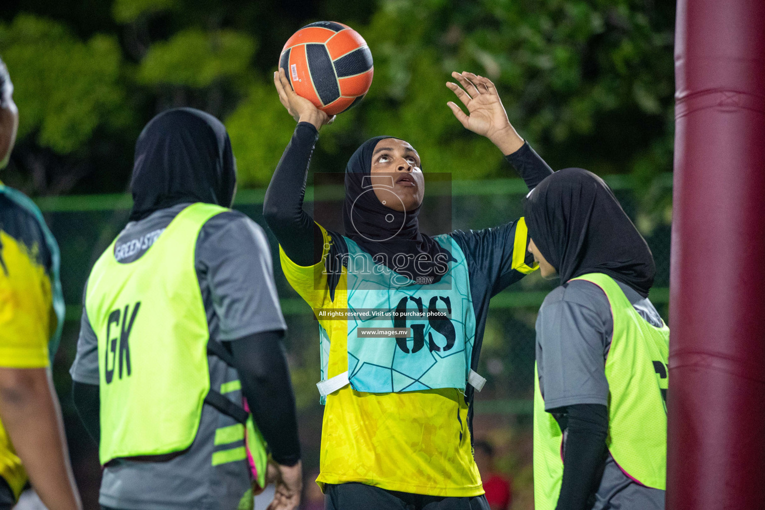 Final of 20th Milo National Netball Tournament 2023, held in Synthetic Netball Court, Male', Maldives on 11th June 2023 Photos: Nausham Waheed/ Images.mv