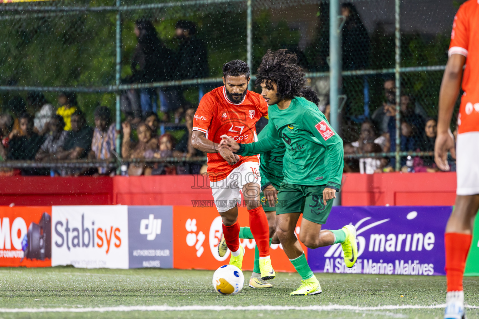 HA Muraidhoo vs HA Vashafaru in Day 9 of Golden Futsal Challenge 2025 was held on Monday, 13th January 2025, in Hulhumale', Maldives
Photos: Ismail Thoriq / images.mv